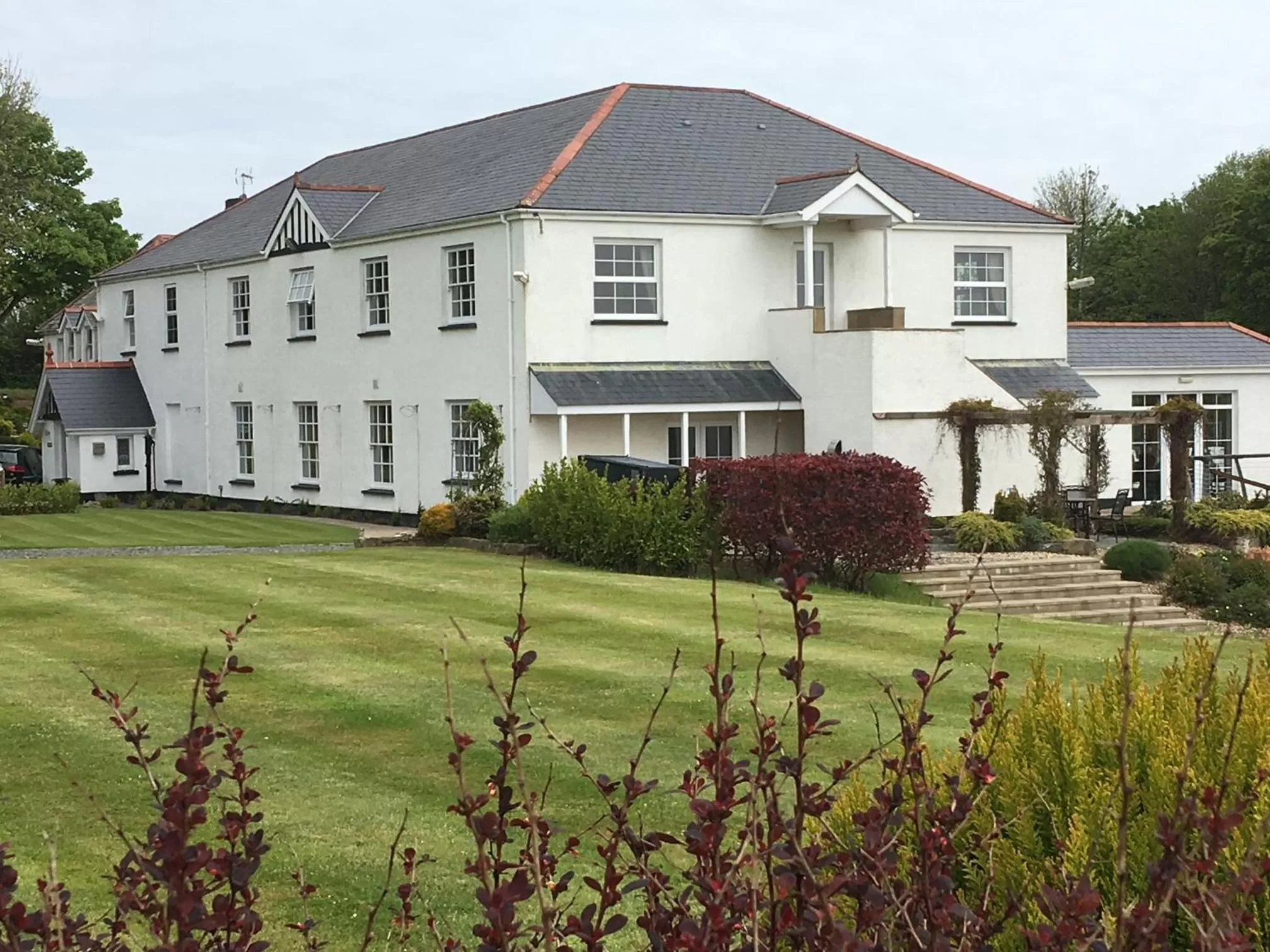 Facade/entrance in Beggars Reach Hotel