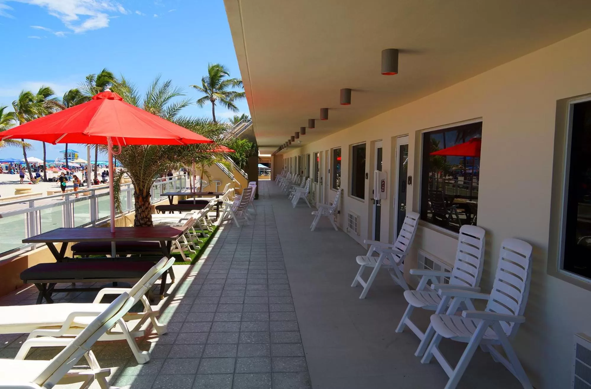 Balcony/Terrace in Diane Oceanfront Suites