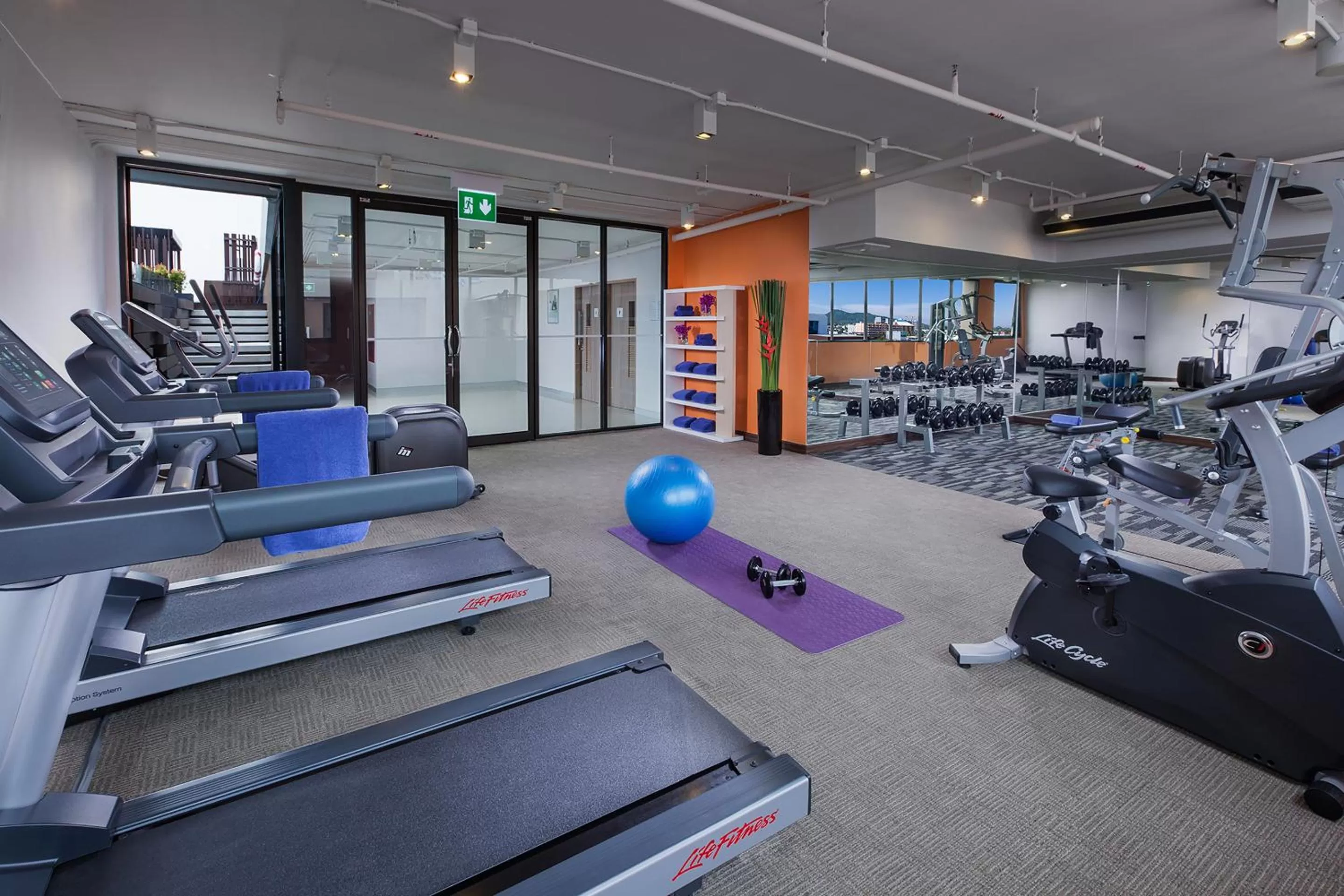 Fitness centre/facilities in Citadines Grand Central Sri Racha
