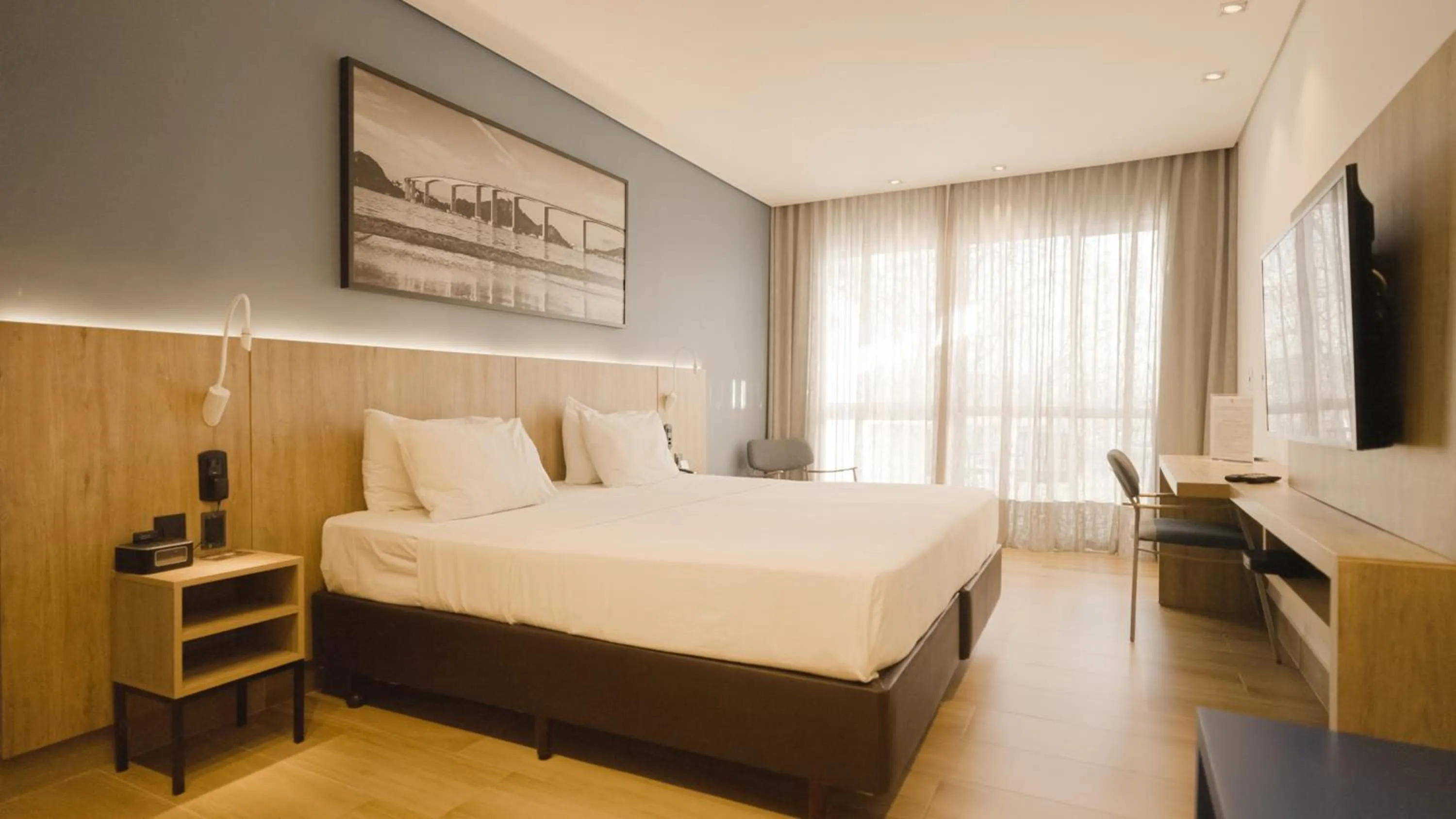 Bedroom, Bed in Hotel Senac Ilha do Boi