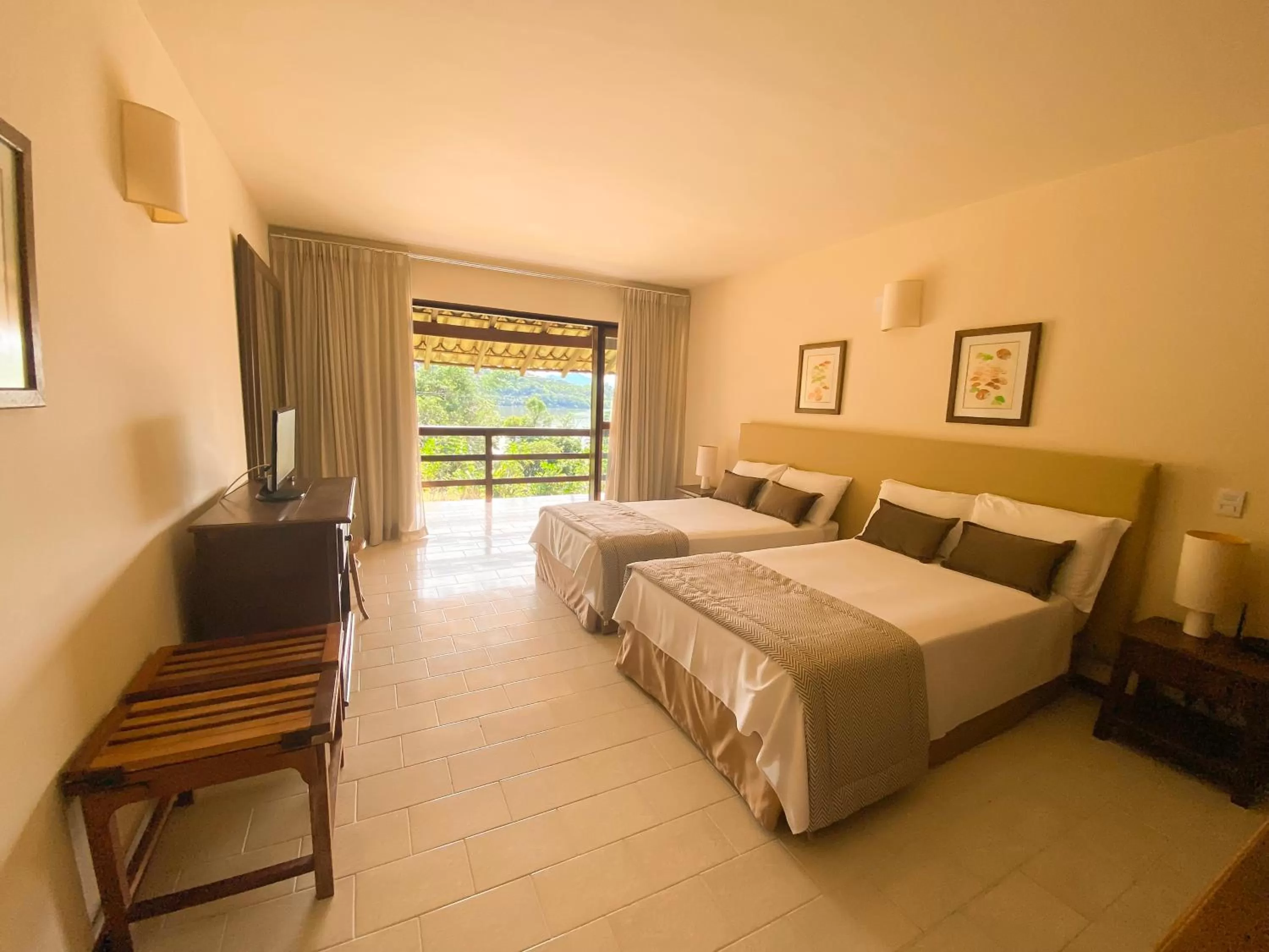 Bed in Santa Clara Hotel