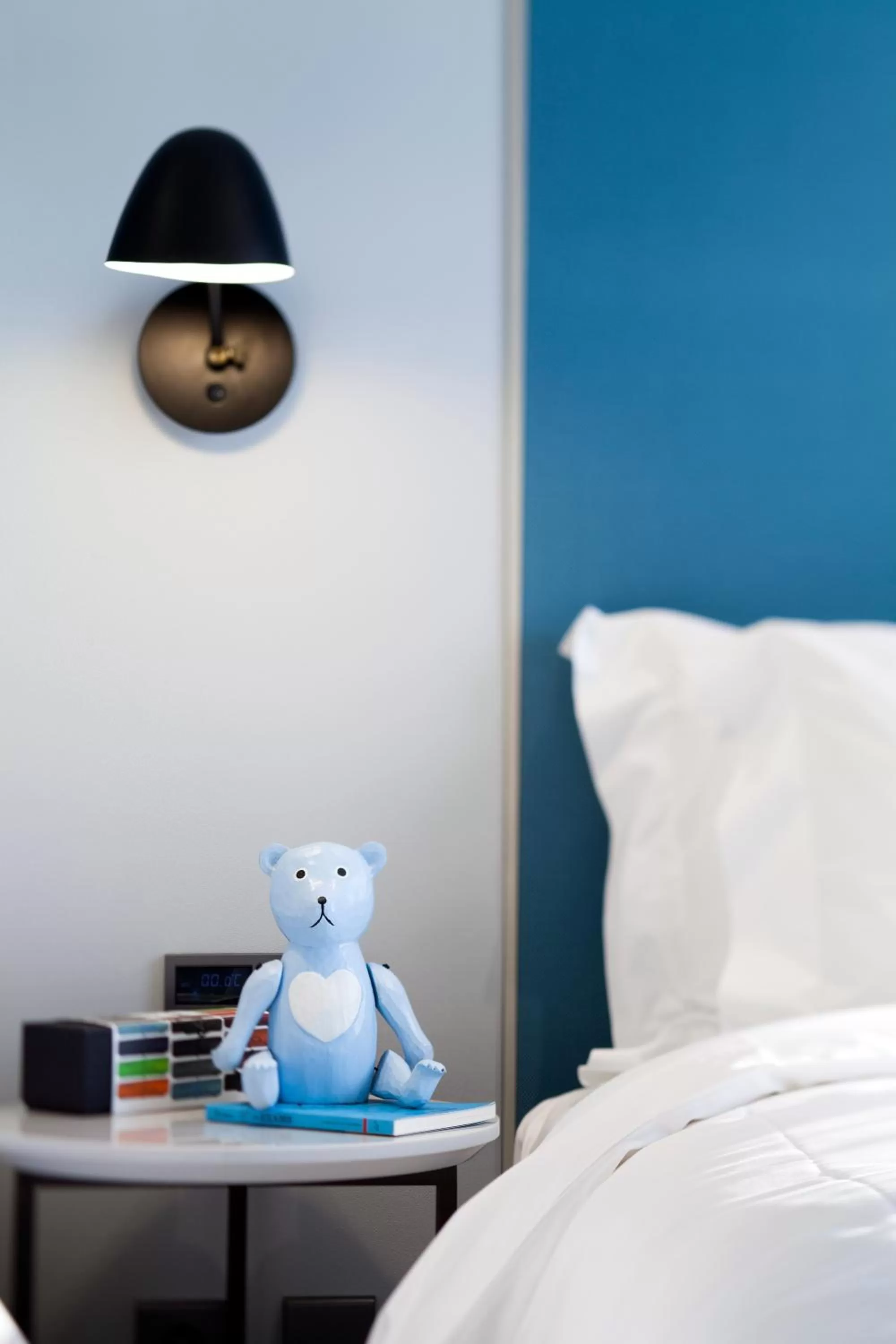 Decorative detail, Bed in G2 Hotel Myeongdong