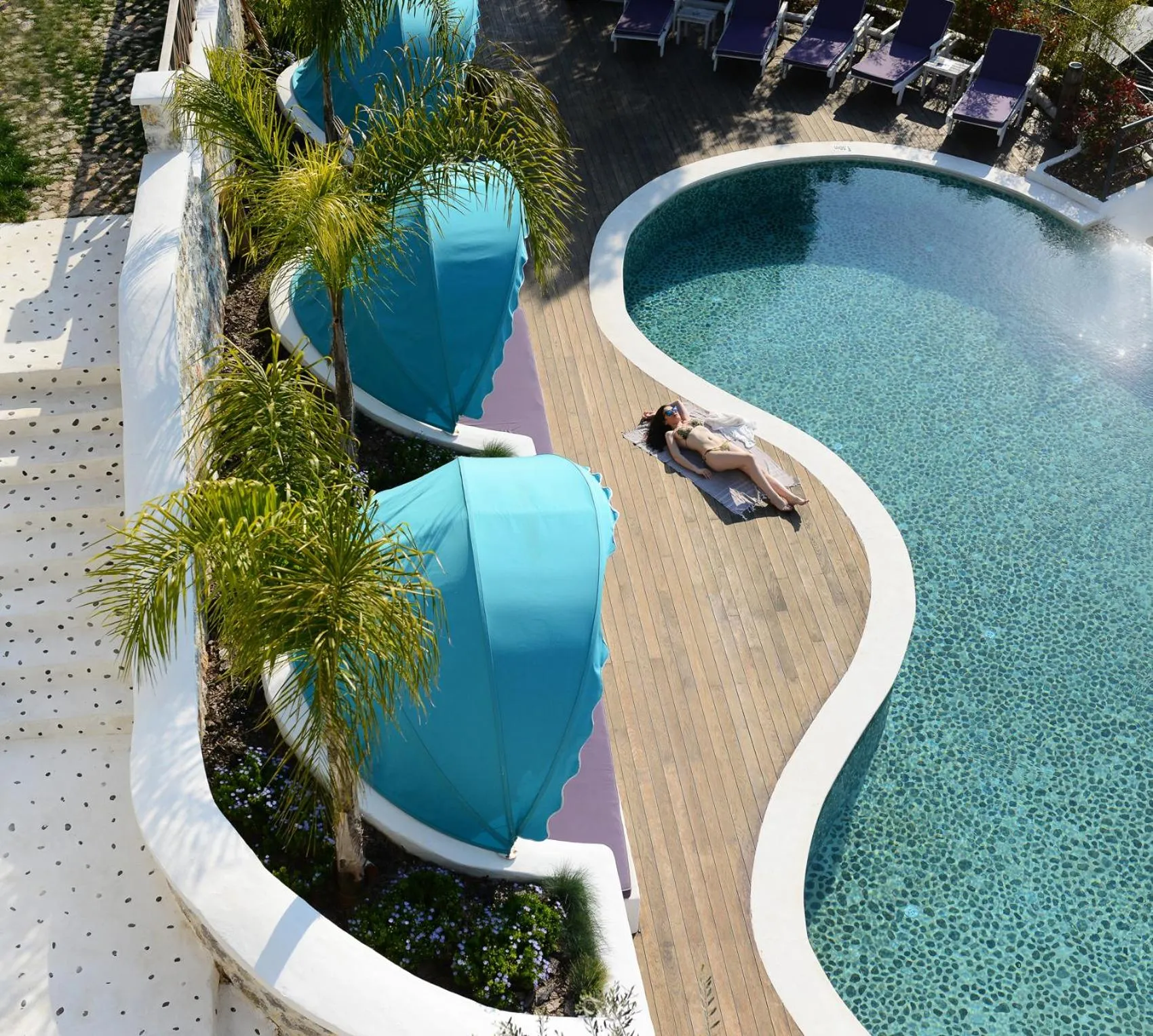 Pool view in Hotel Unique-Boutique Class - Adults Only