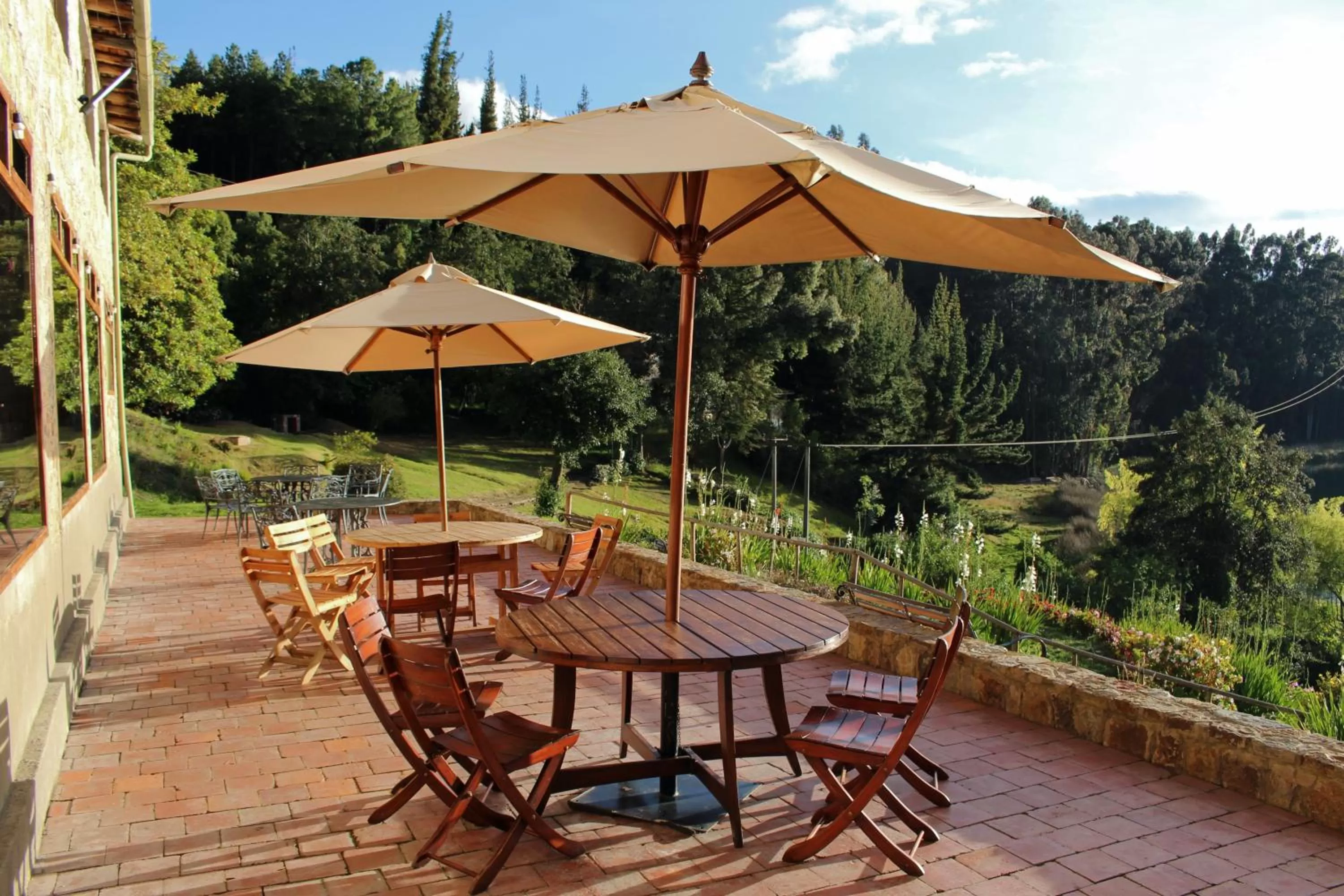 Balcony/Terrace in Hotel Refugio Pozo Azul