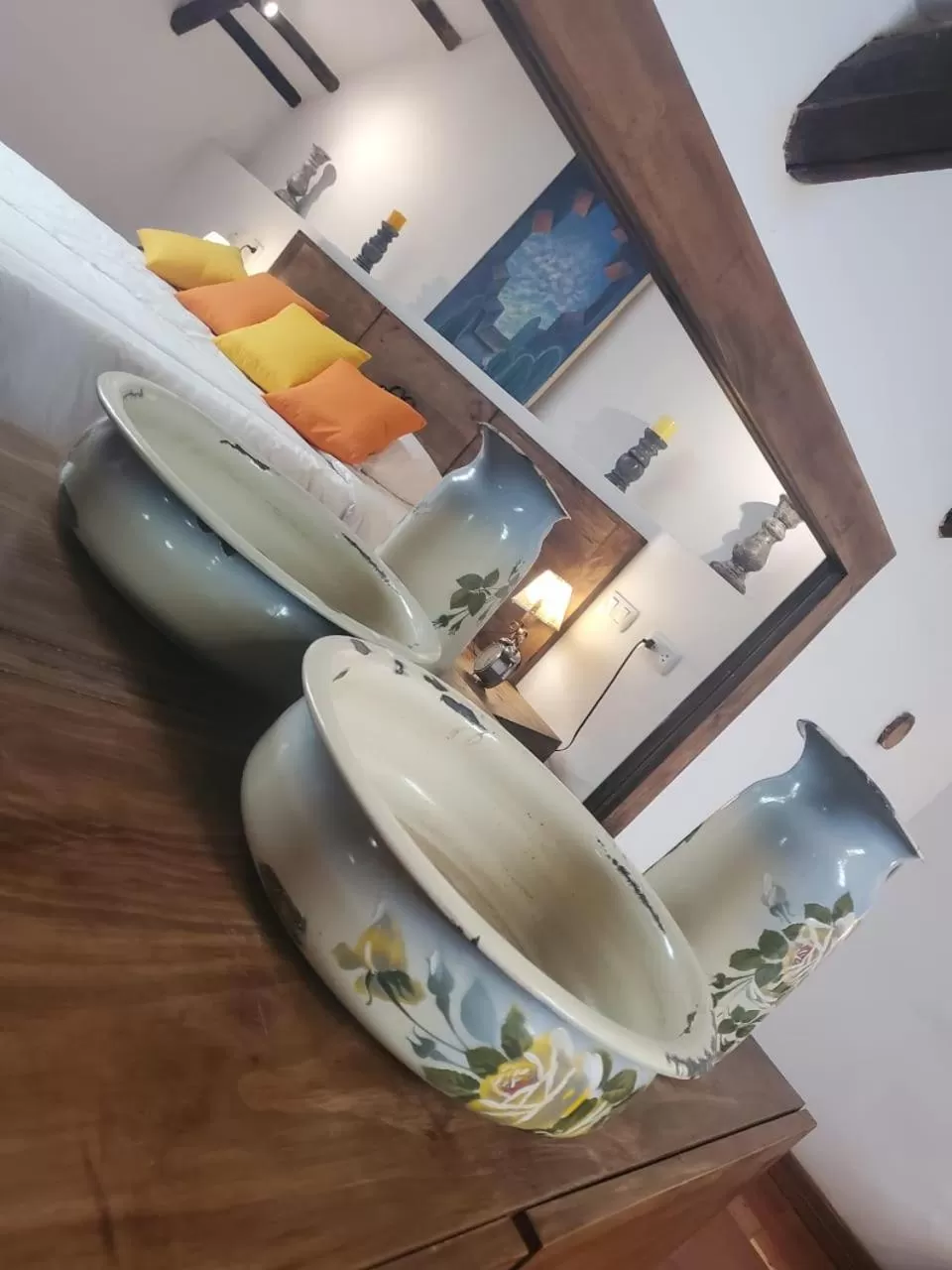 Decorative detail in Patio de Piedra Hotel Boutique