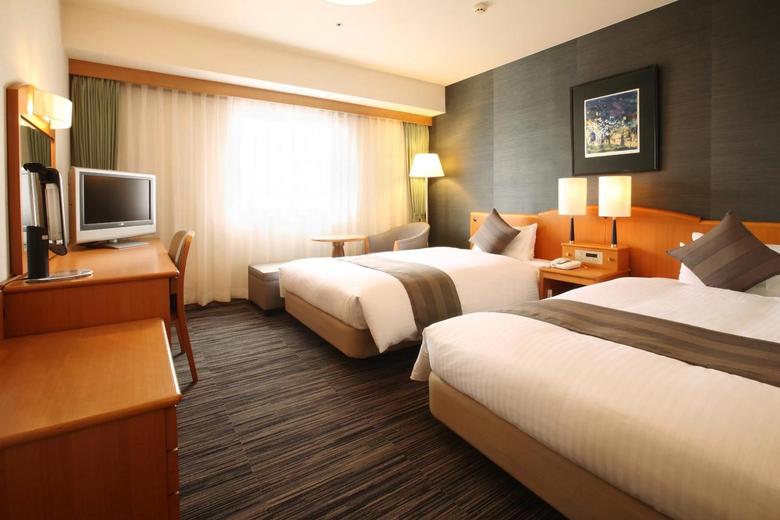 Bedroom, Bed in Okayama Koraku Hotel