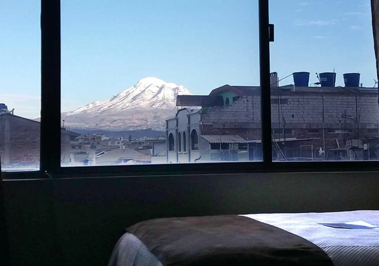Day, Mountain View in La Merced Plaza Hostal