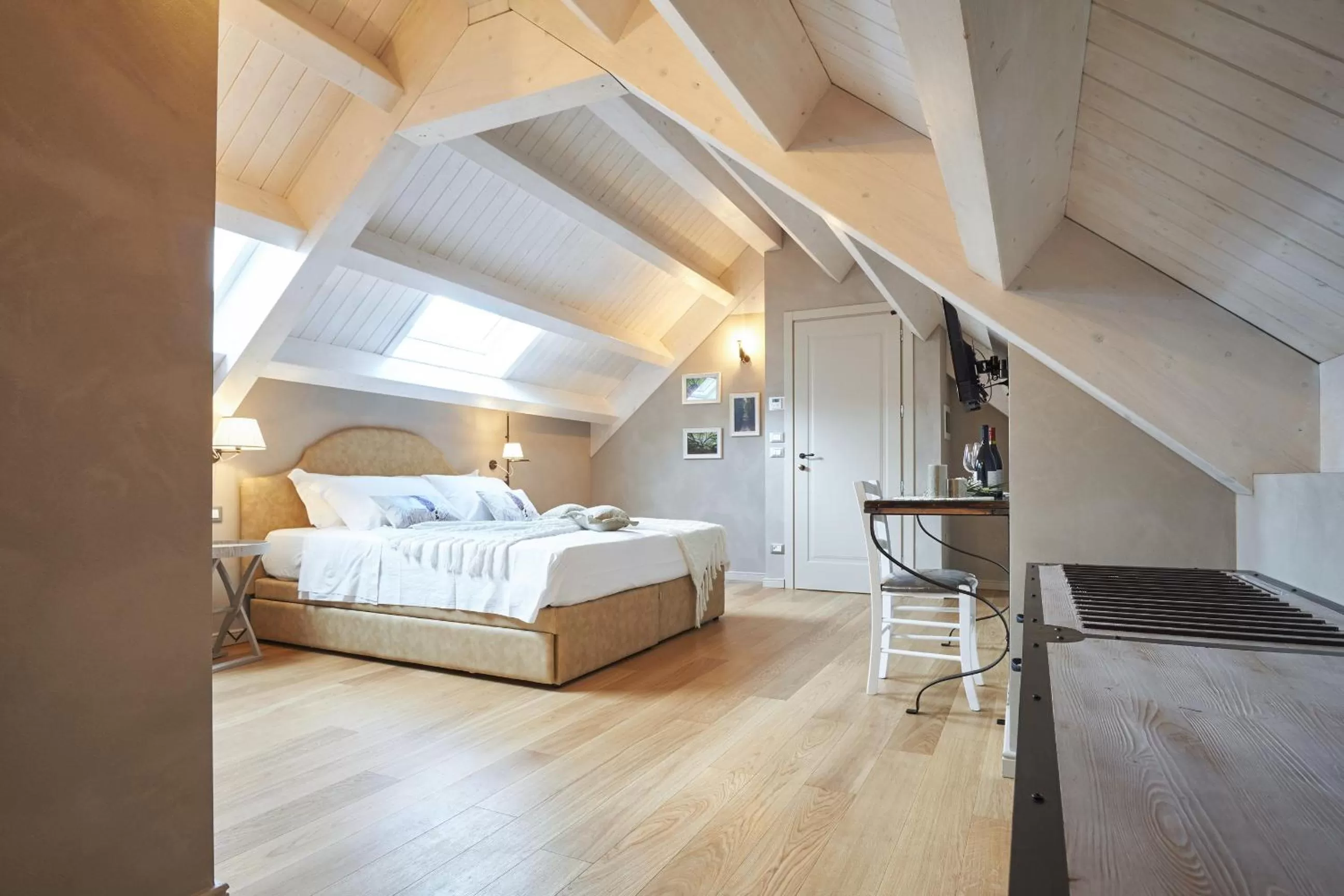 Bed in Relais Villa Miraglia