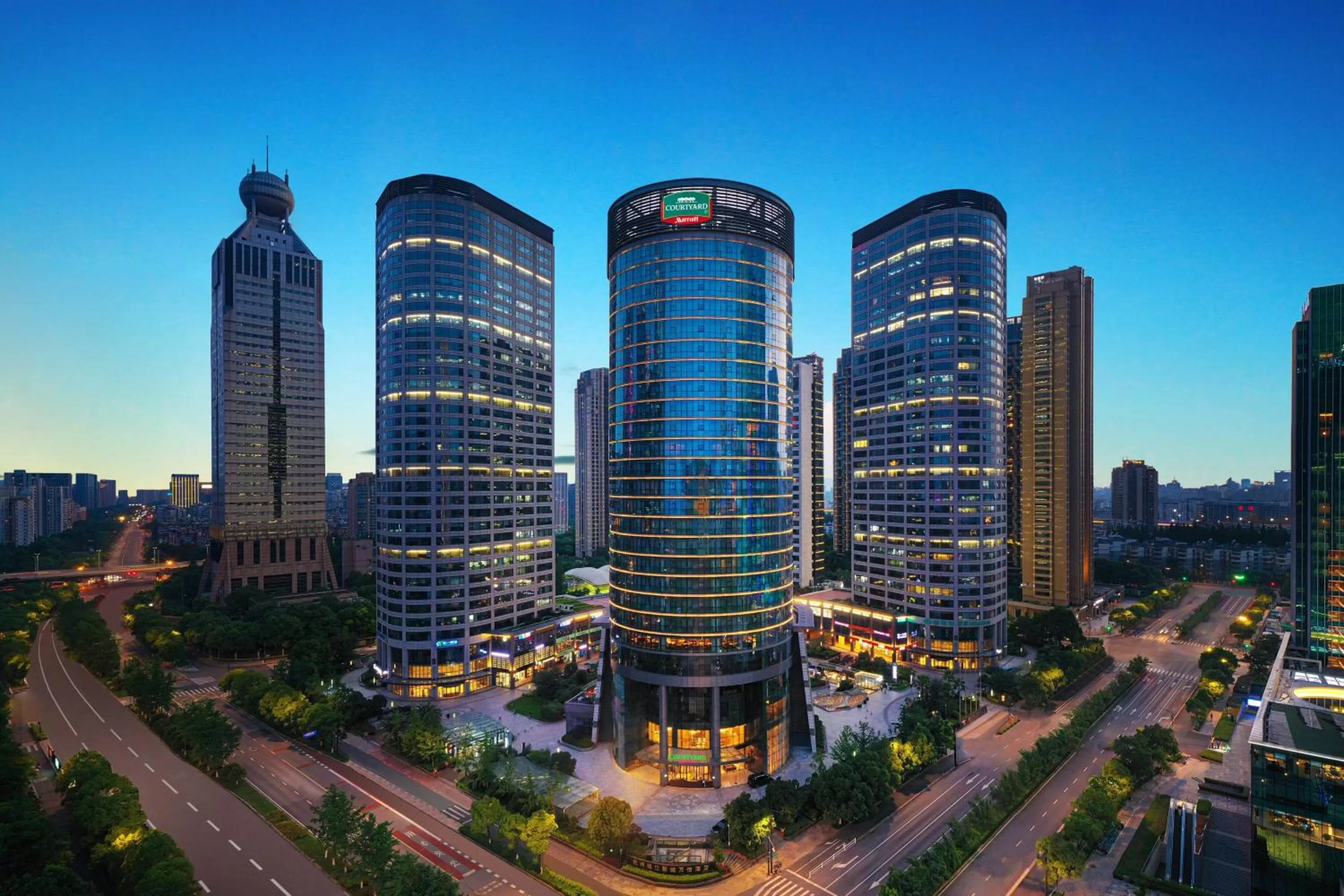 Property building in Courtyard by Marriott Hangzhou Qianjiang