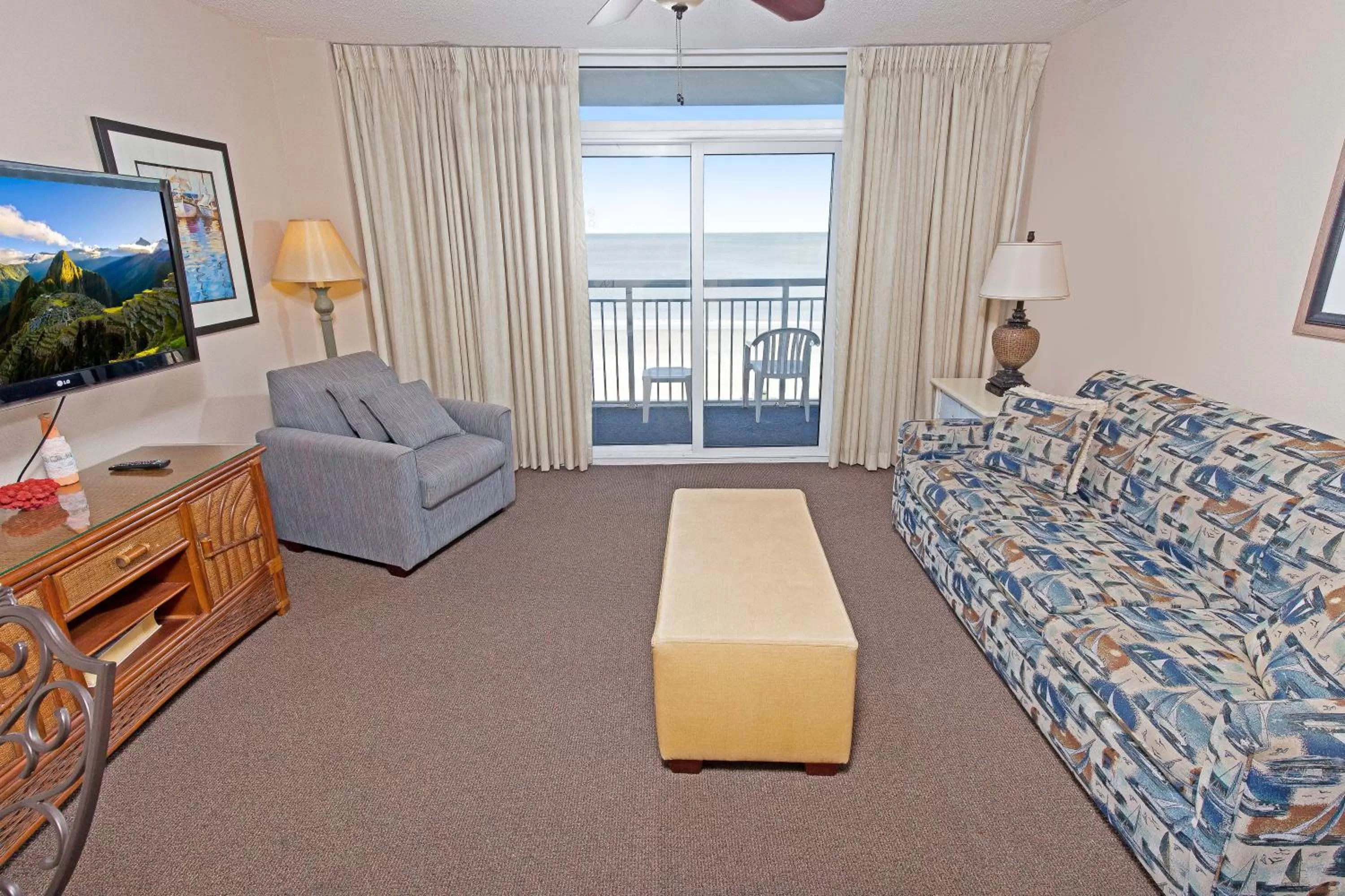 Living room, Bed in Atlantica Resort