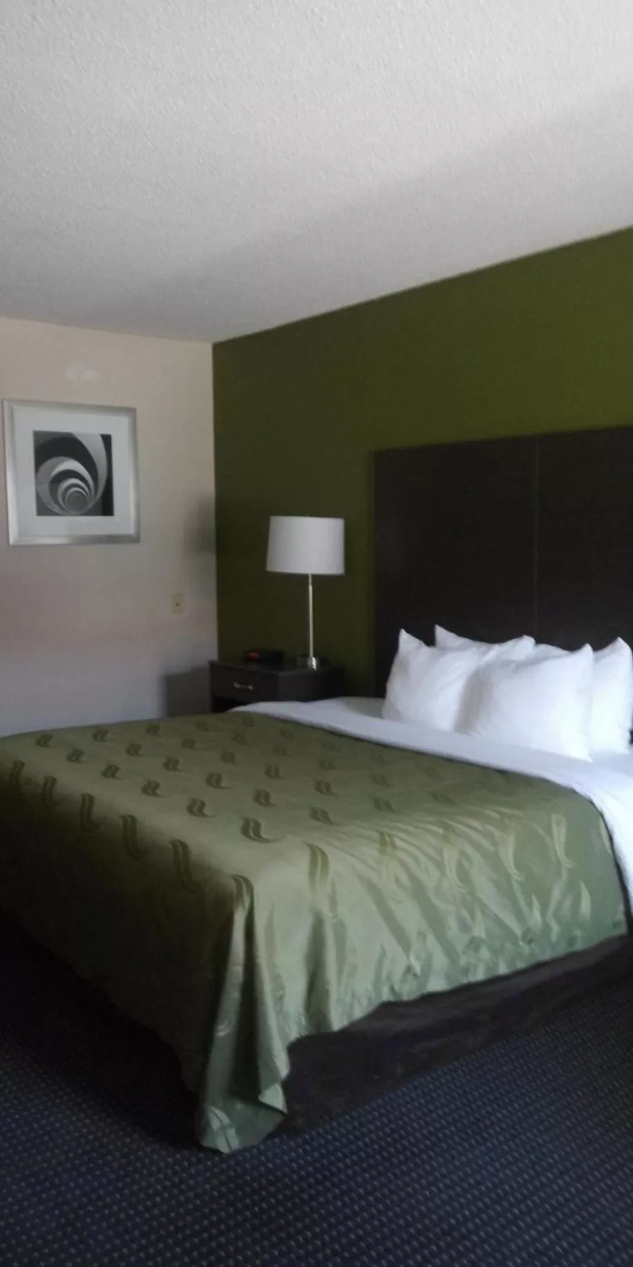 Bed in Quality Inn Little Creek