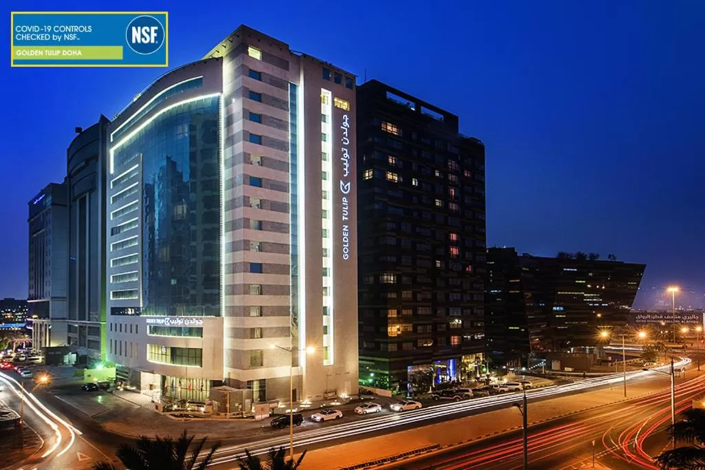 Property building in Golden Tulip Doha Hotel