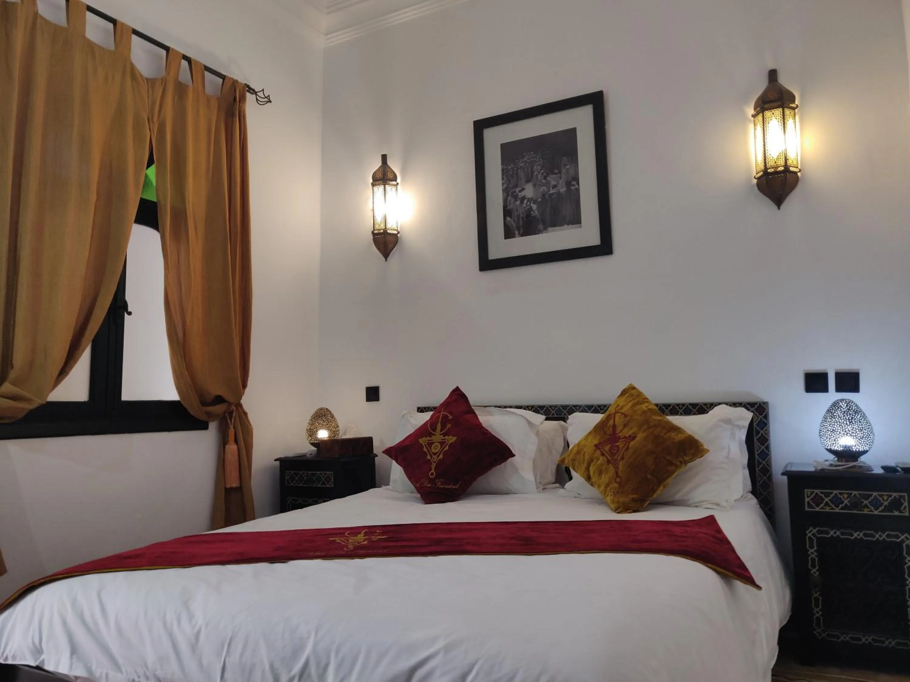 Bedroom in Riad Dar Foundouk and Spa