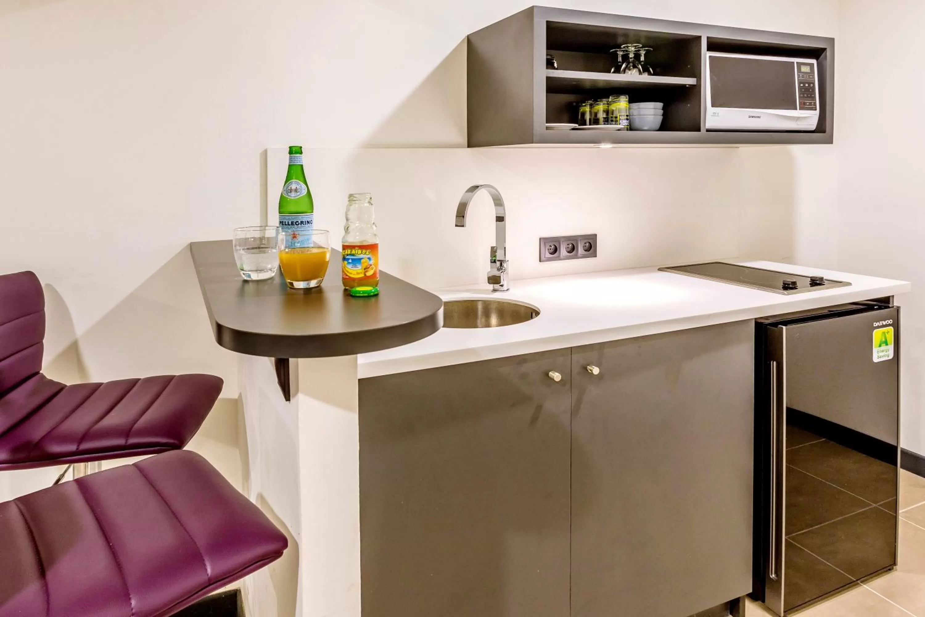 Kitchen or kitchenette in Residence Fort Savane