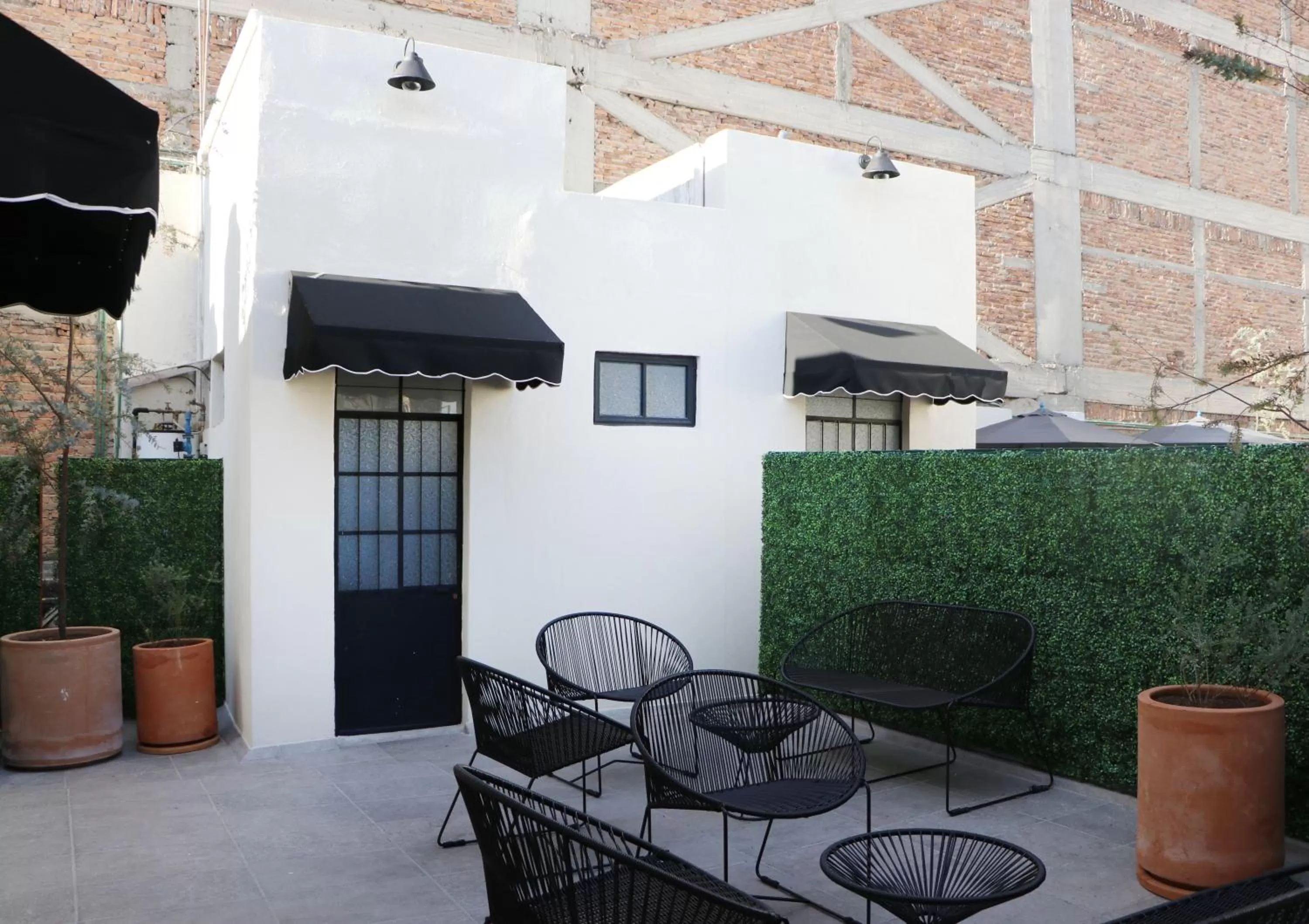 Patio in Hotel Grand Isitia