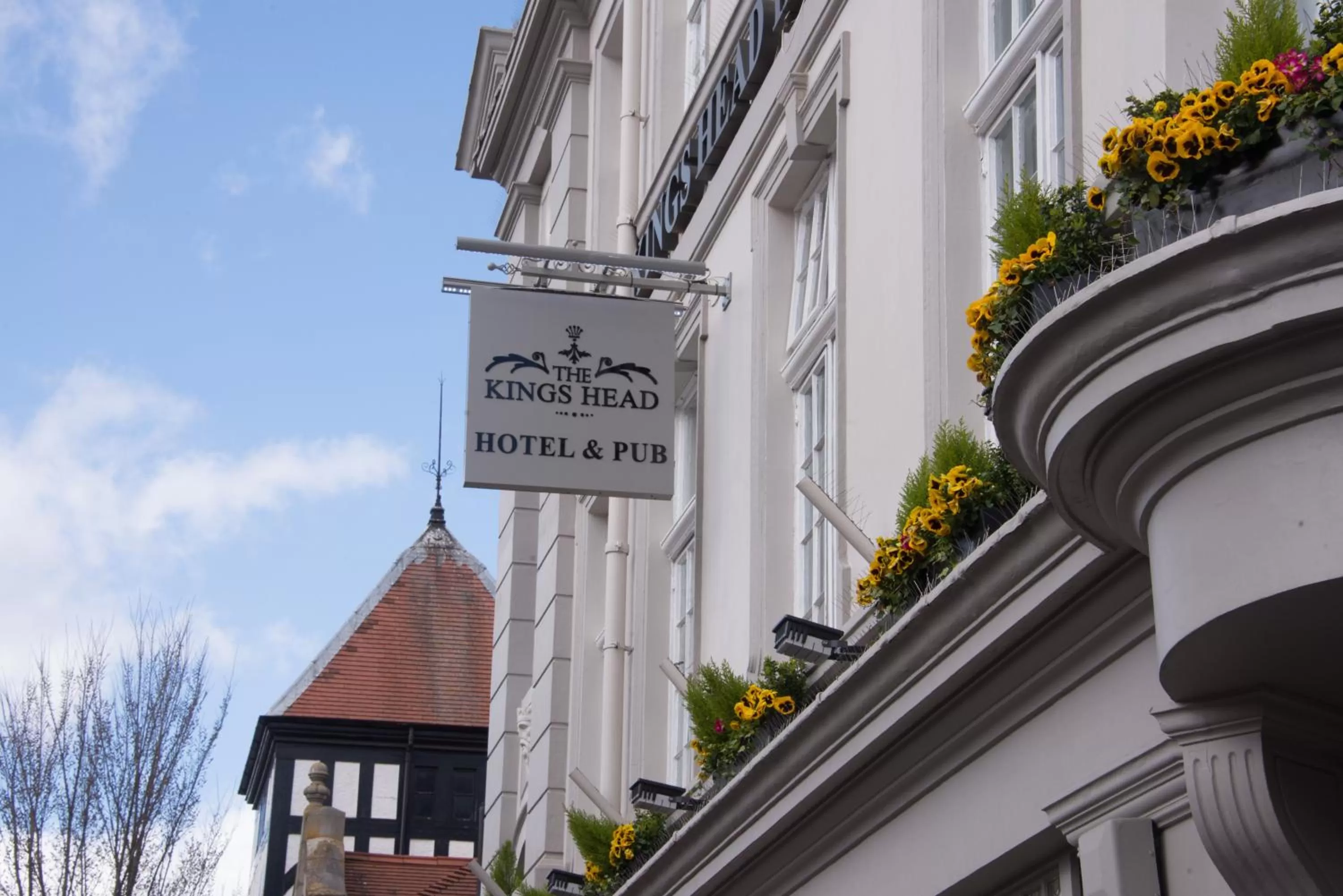 Off site in The Kings Head Hotel