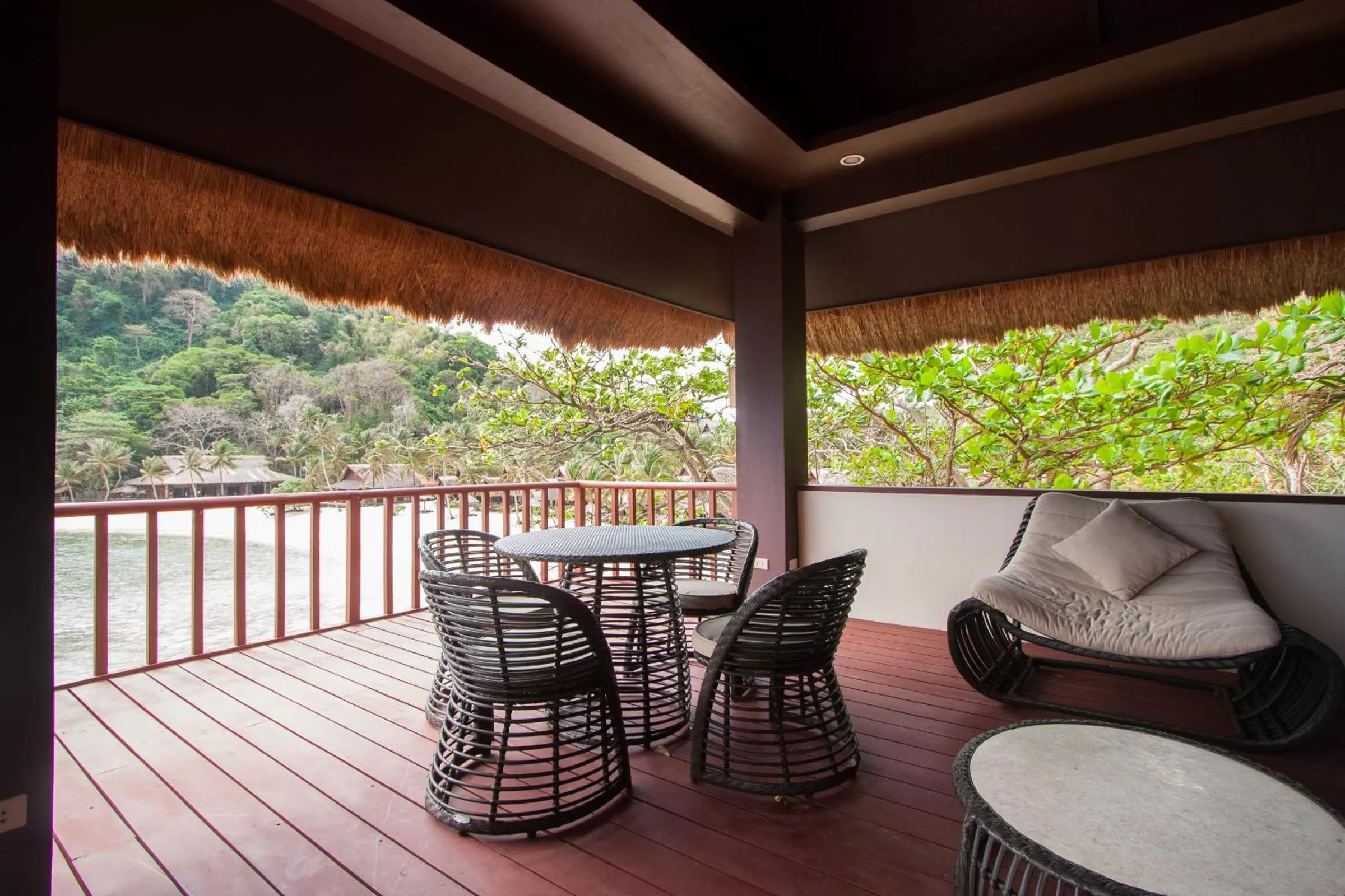 Patio in Cauayan Island Resort and Spa