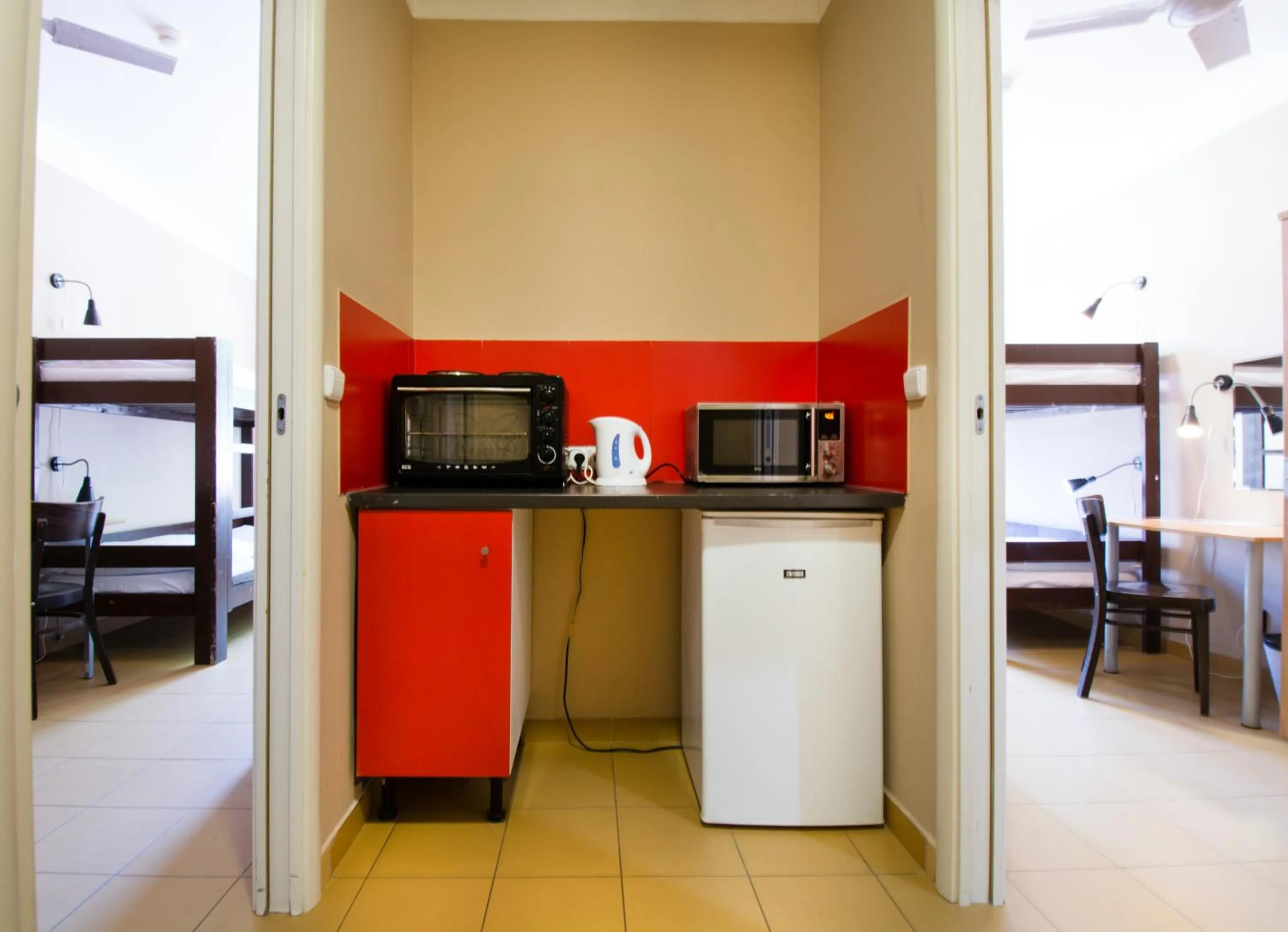 Communal kitchen in Plus Prague