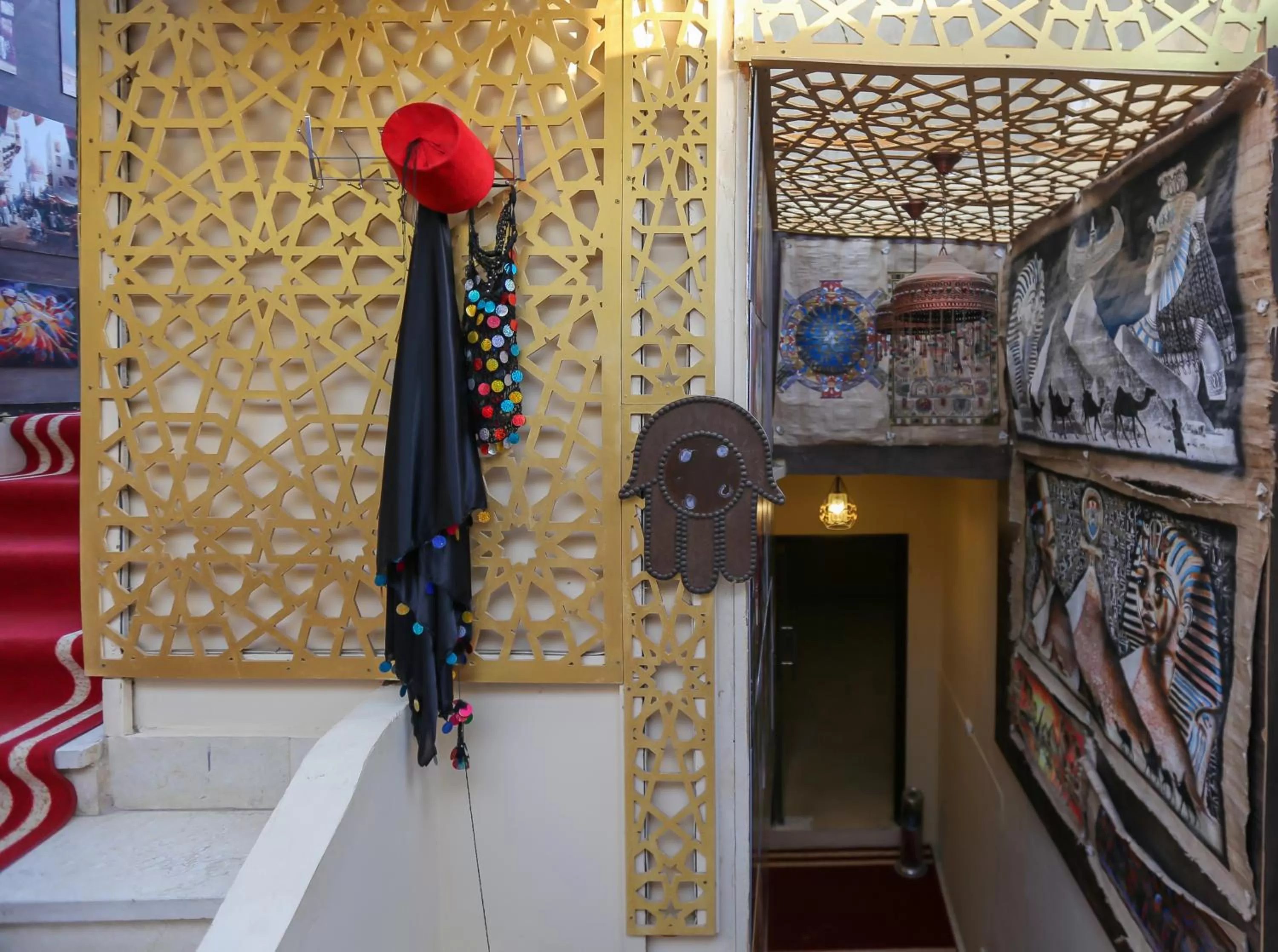 Property building in King Cheops Inn - Pyramid View