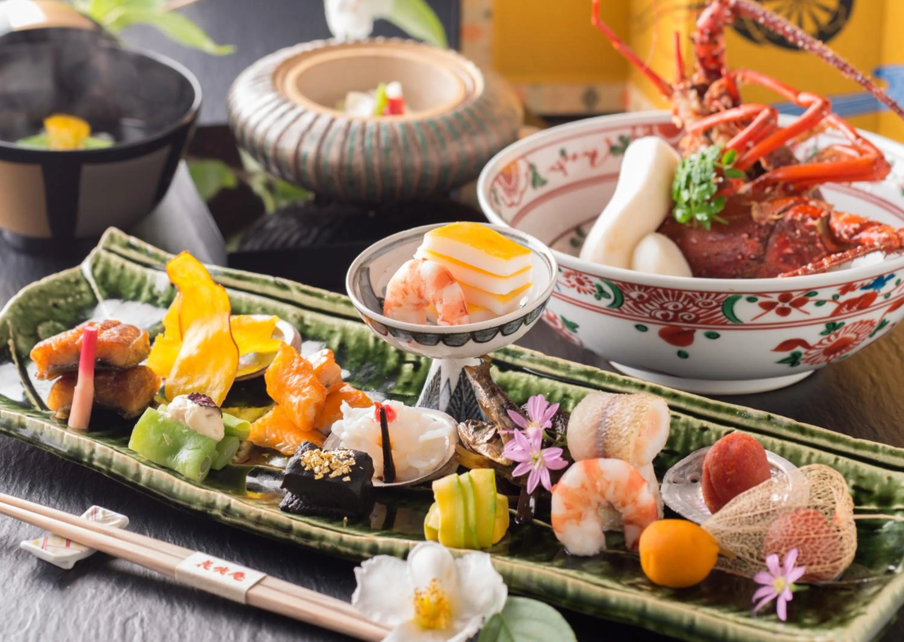 Food in Honjin Hiranoya Kachoan