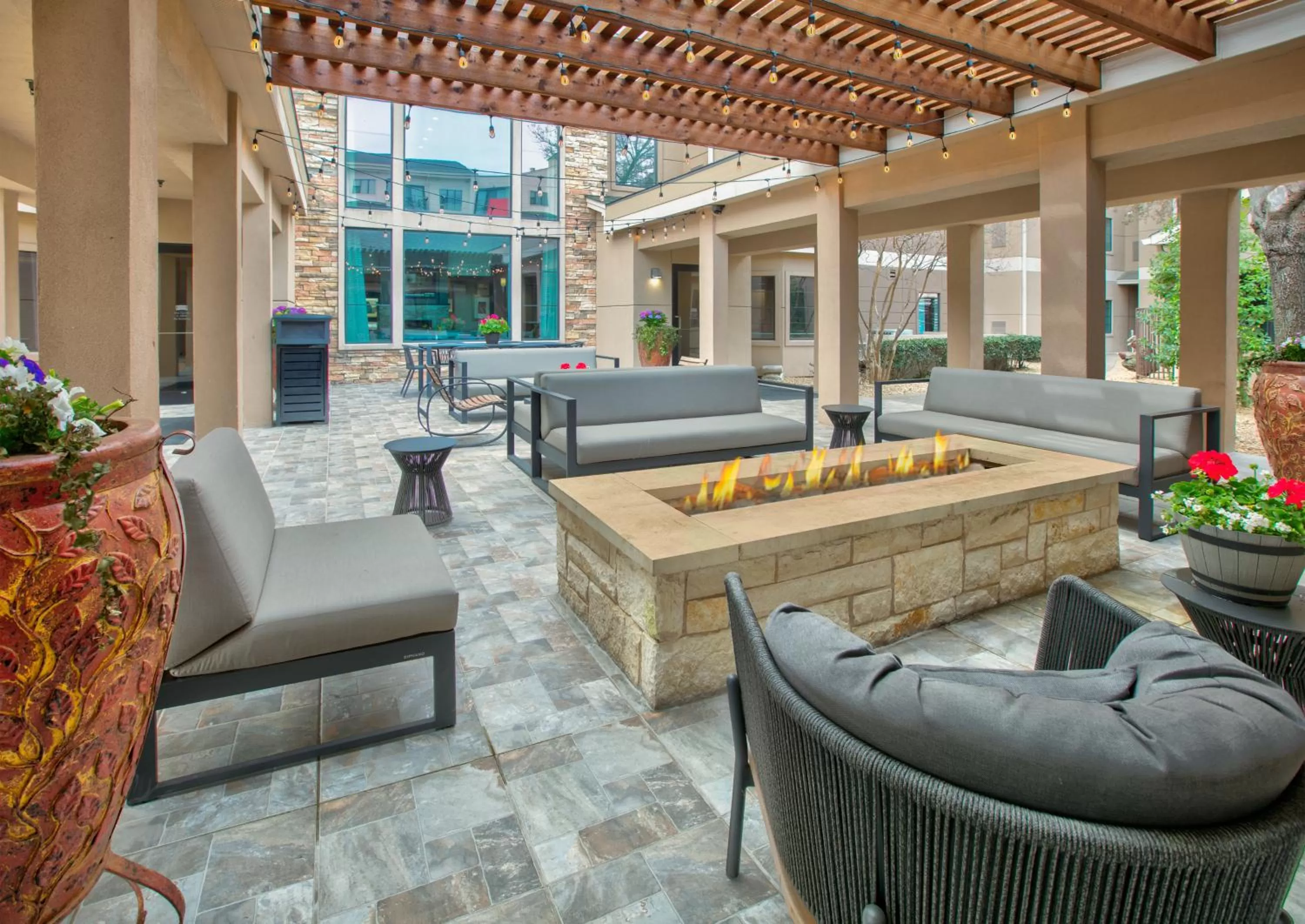 Patio in Staybridge Suites Plano - Richardson Area by IHG