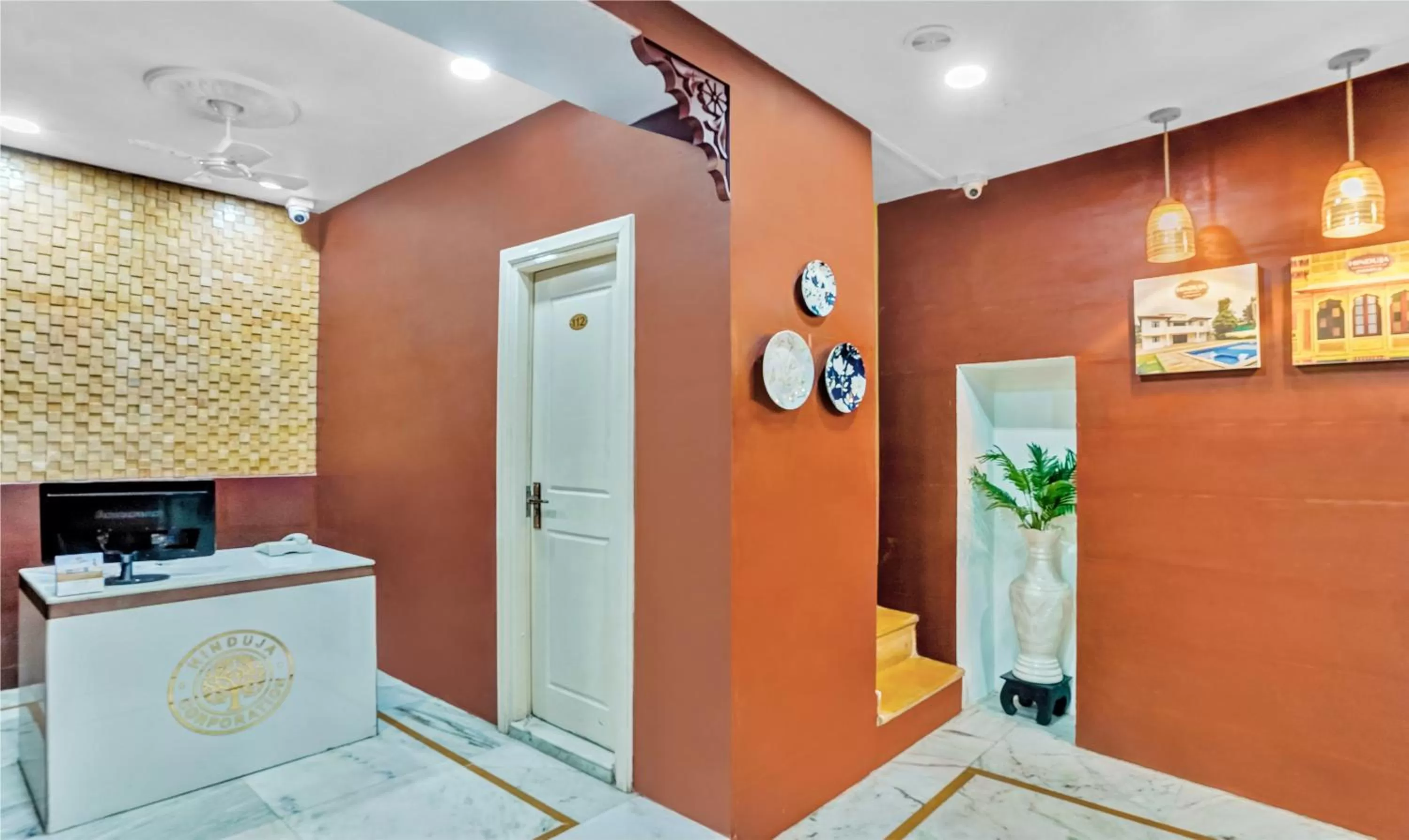 Lobby or reception in Hotel Hinduja Fort