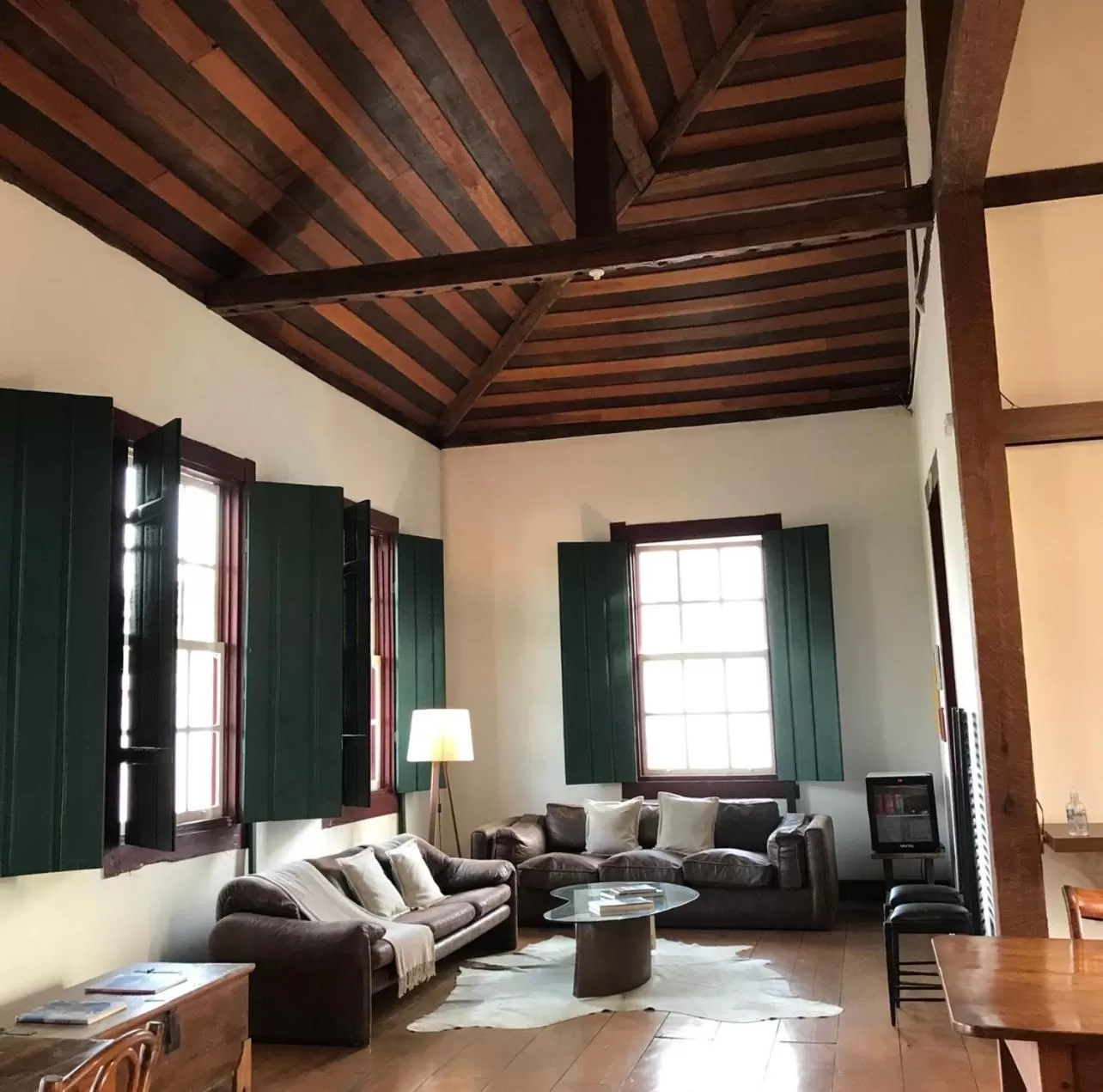 Seating Area in Pousada Travessia - Minas Gerais