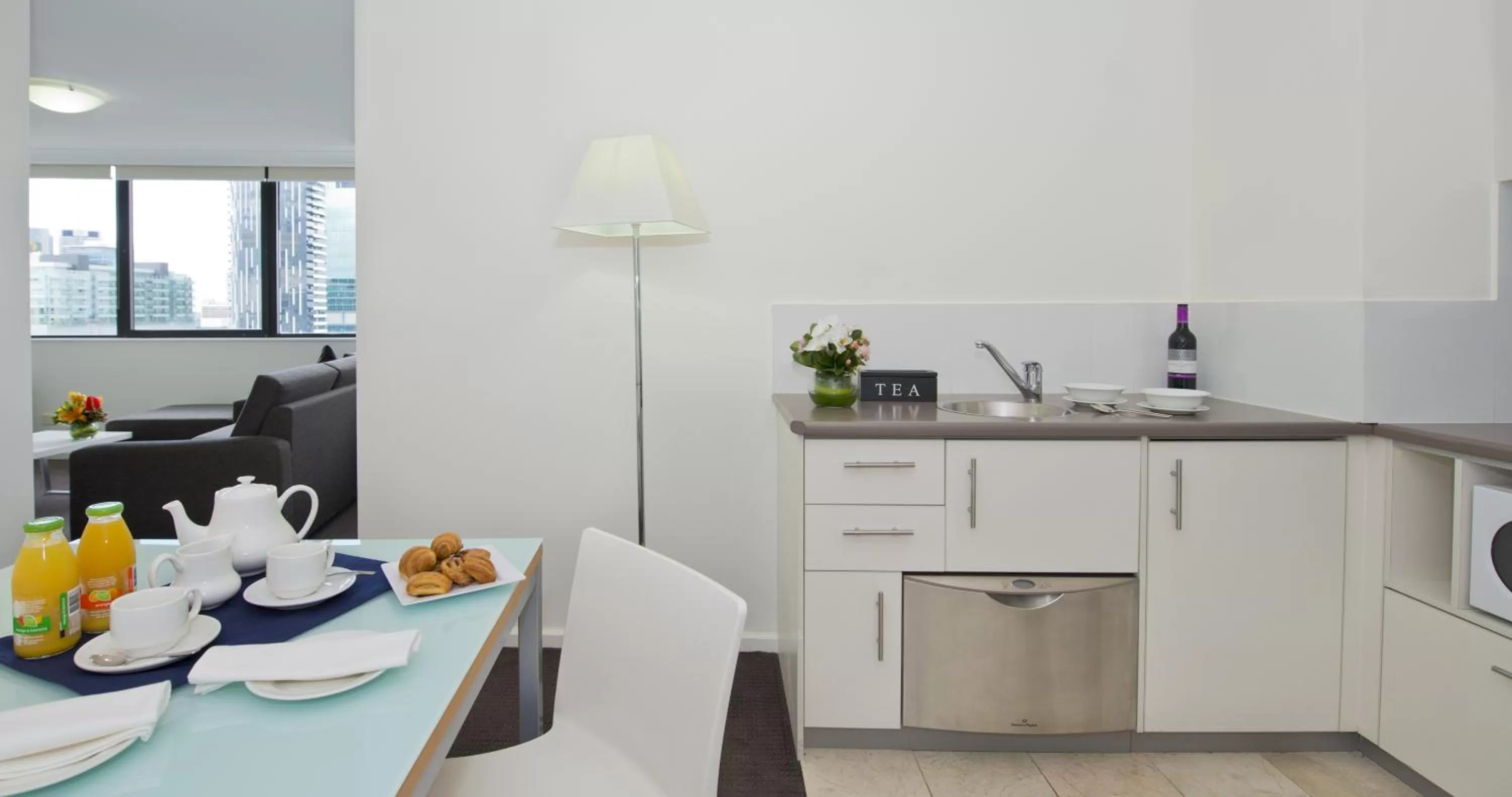 Kitchen or kitchenette in Park Regis North Quay