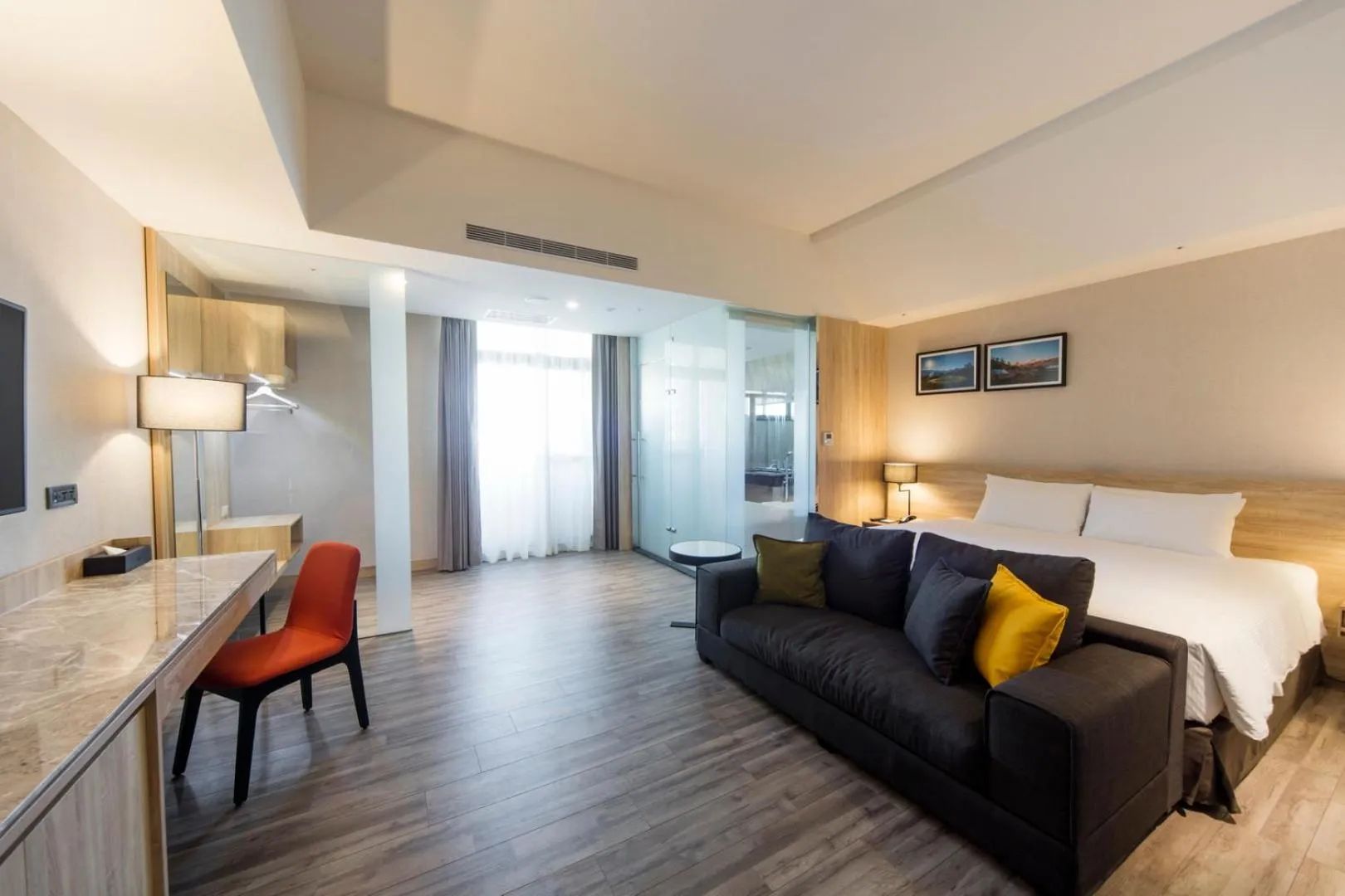 Photo of the whole room, Bed in The HO Hotel