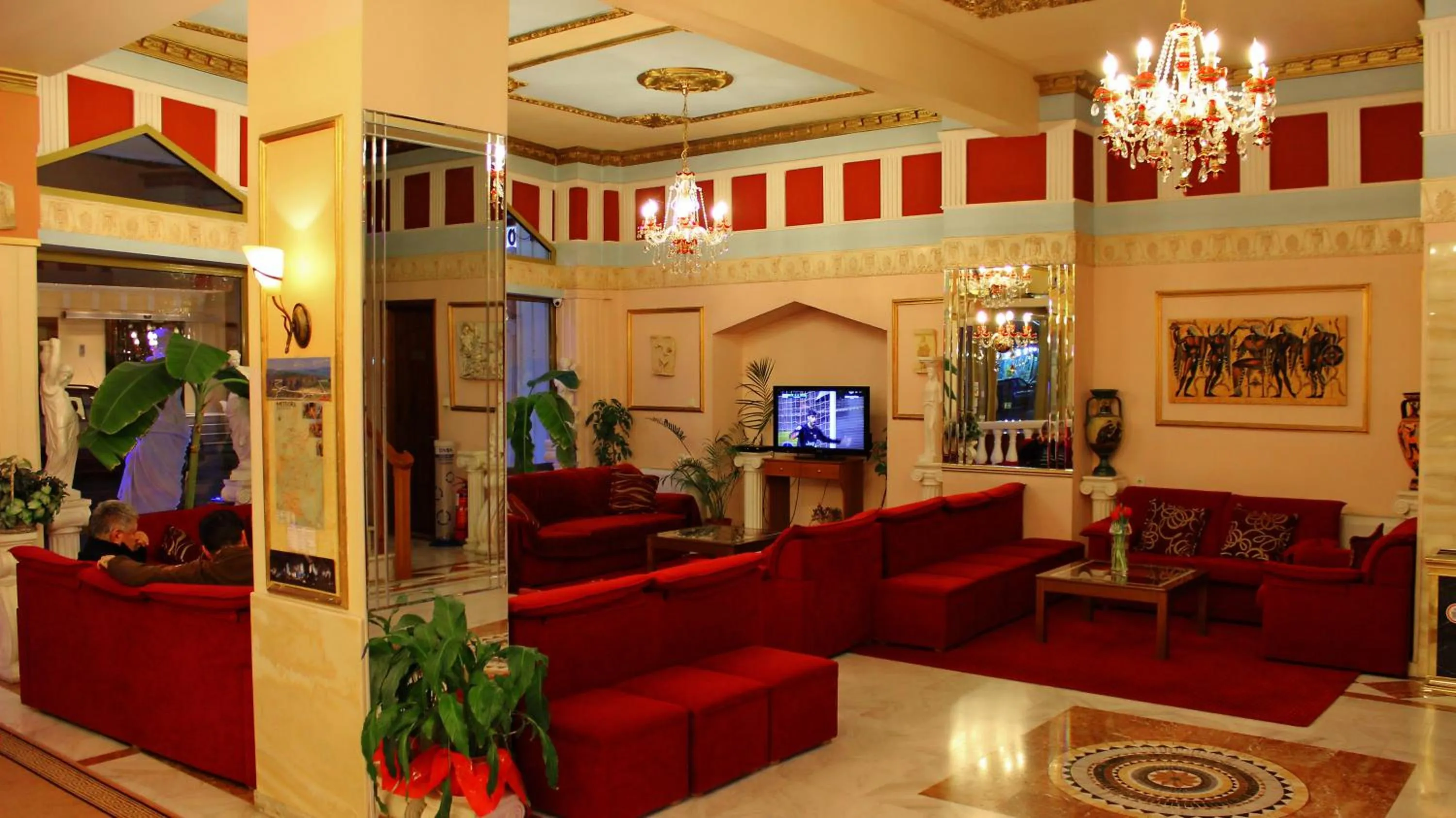 Lobby or reception in Hotel Kosta Famissi