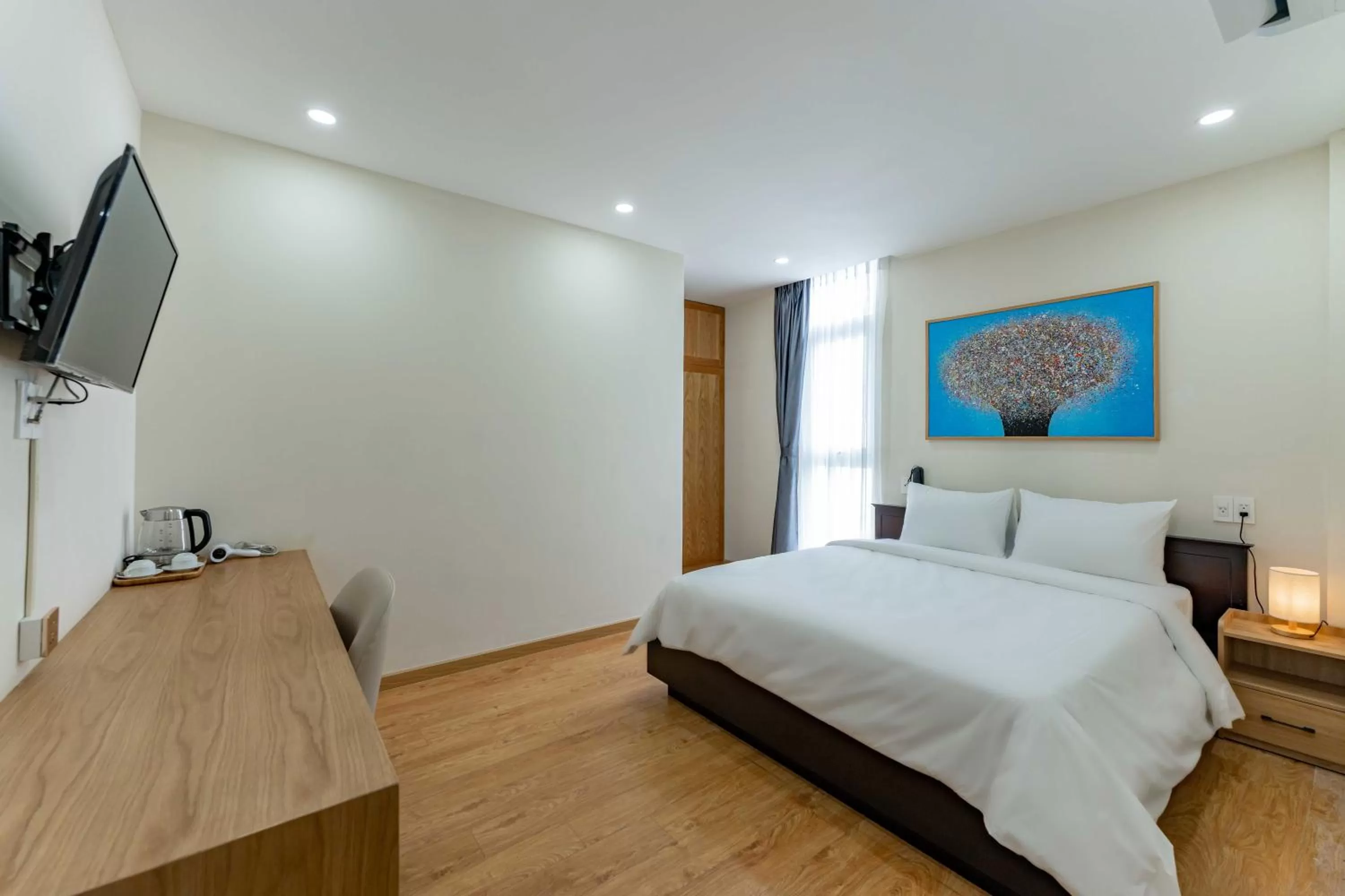 Bed in Edoya hotel Dong Khoi