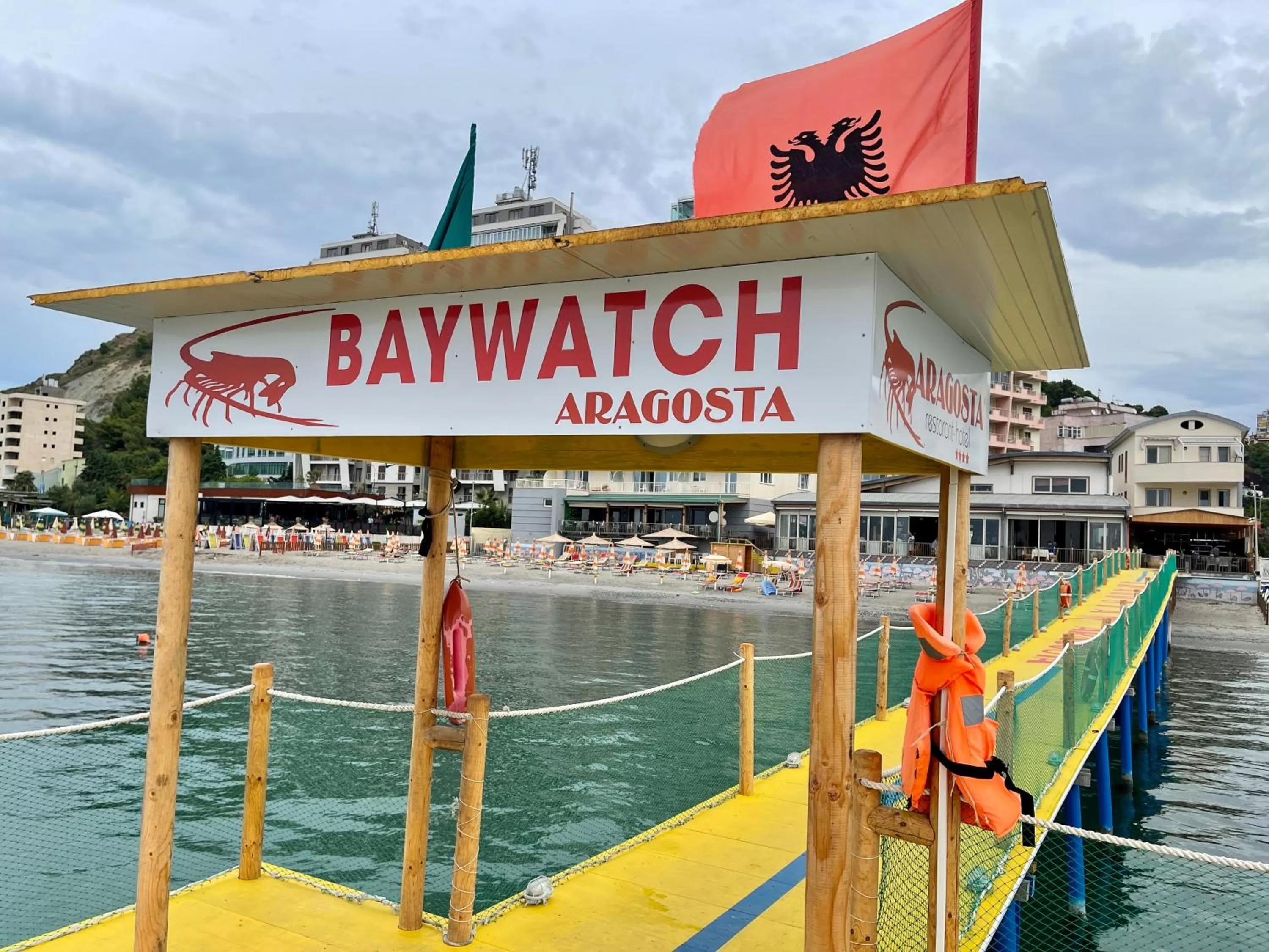 Beach in Aragosta Hotel