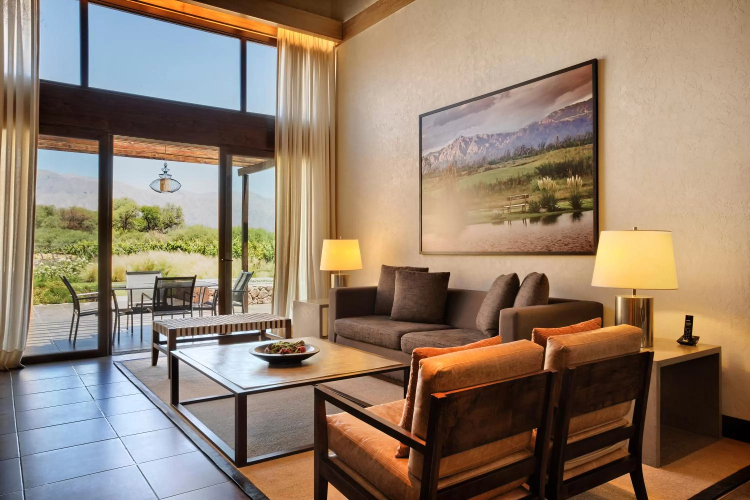 Living room, Seating Area in Grace Cafayate