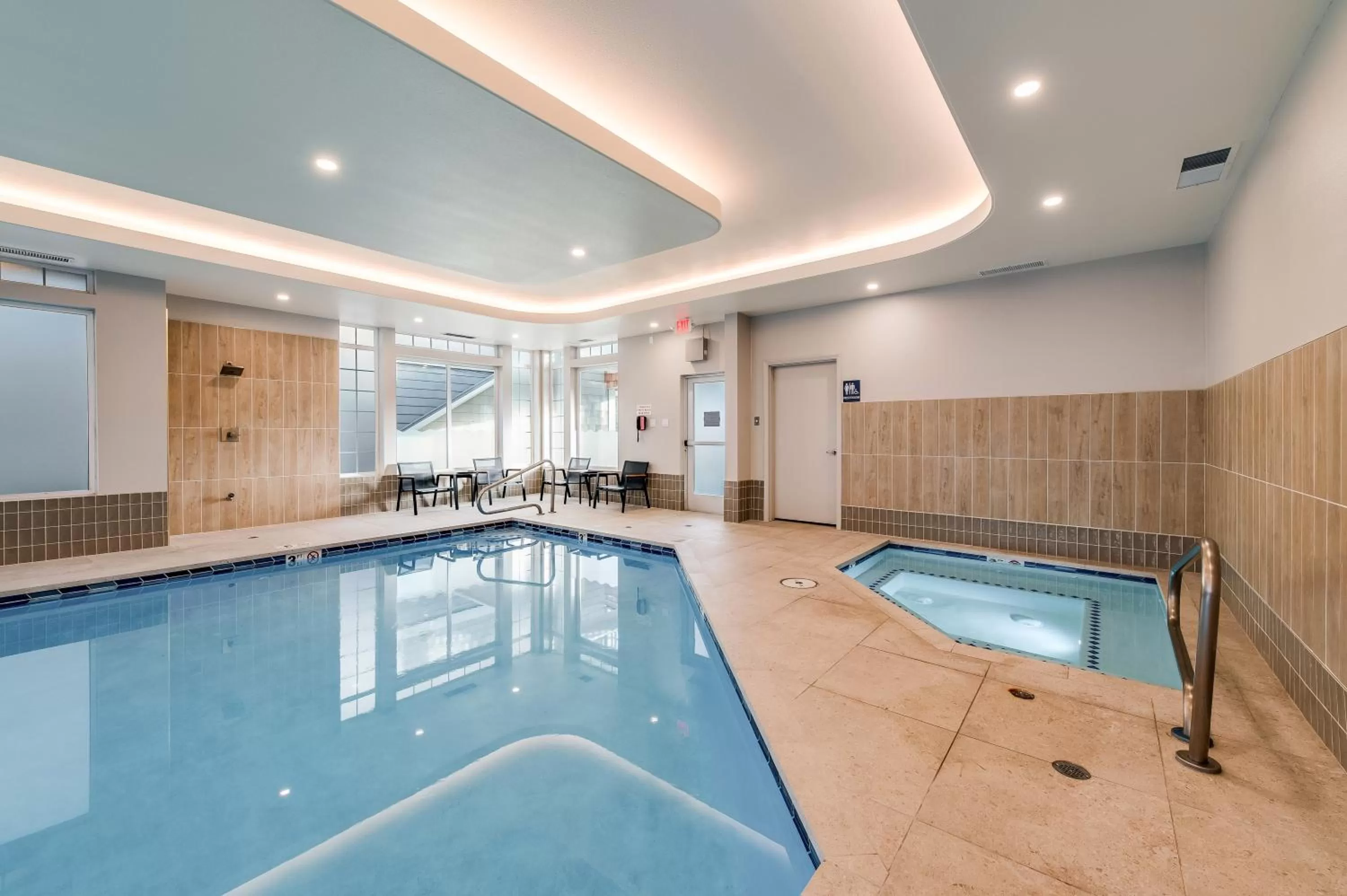 Hot Tub in Hallmark Resort in Cannon Beach