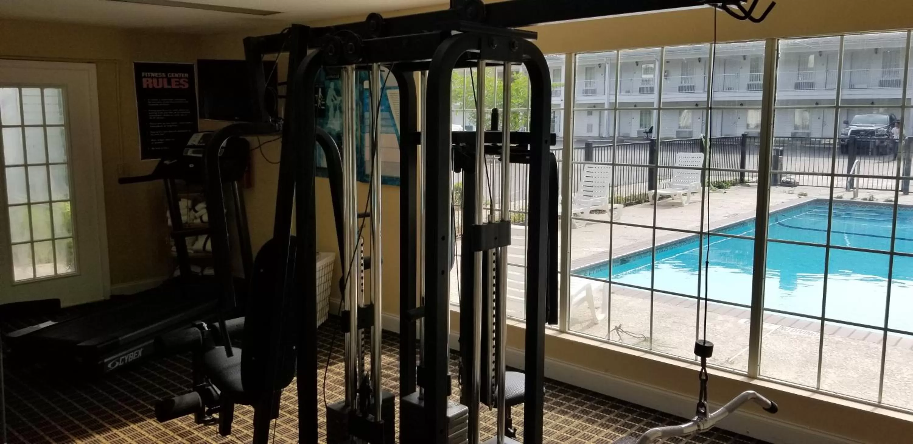 Fitness centre/facilities in Quality Inn Bainbridge