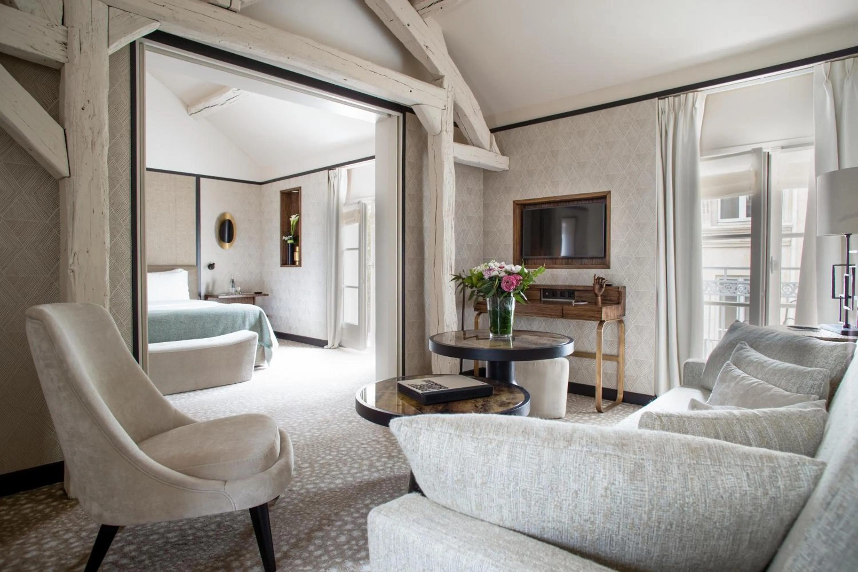 Bedroom in Esprit Saint Germain