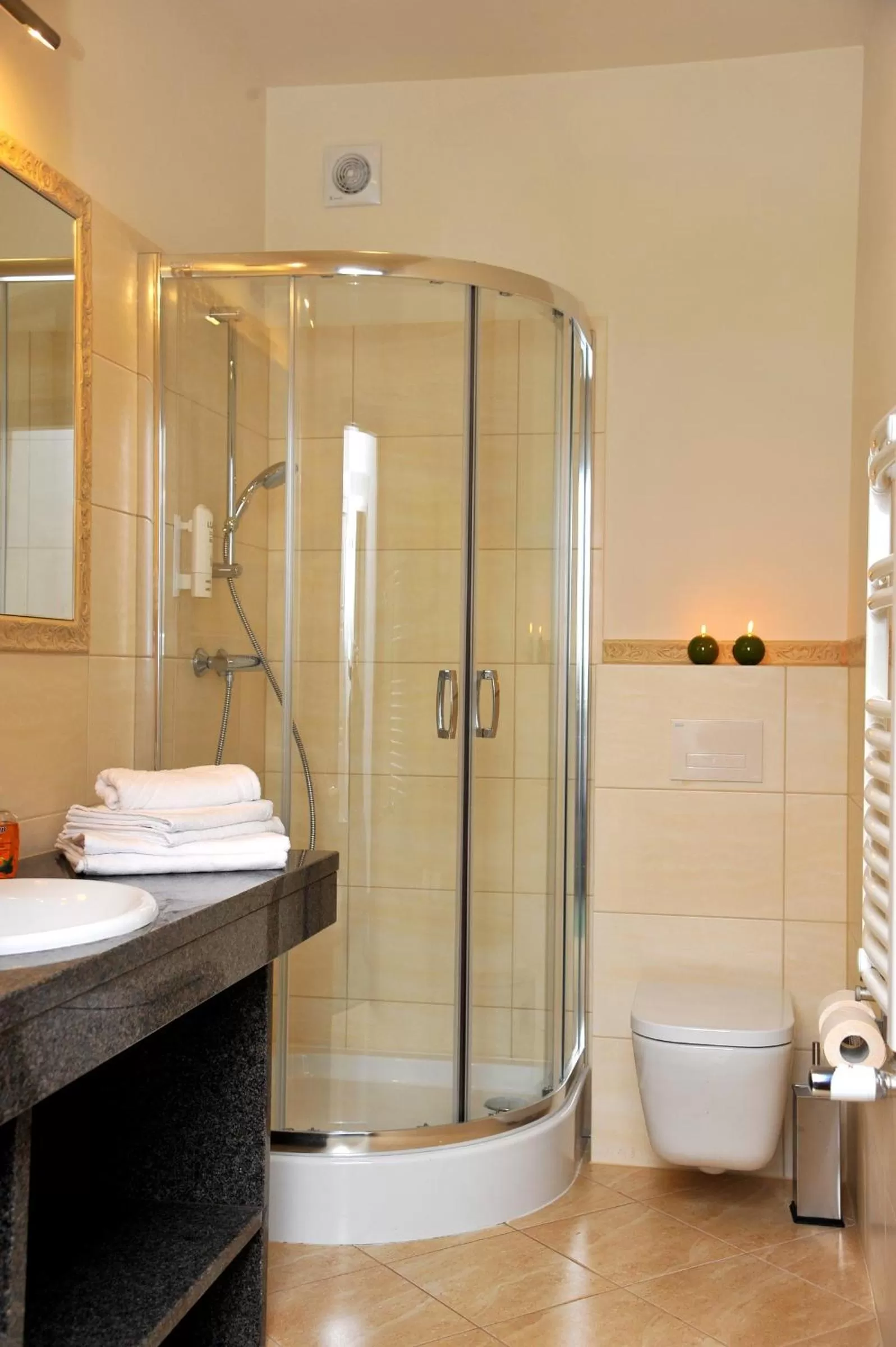 Bathroom in Hotel Sandro Silver & Spichlerz Antoniny