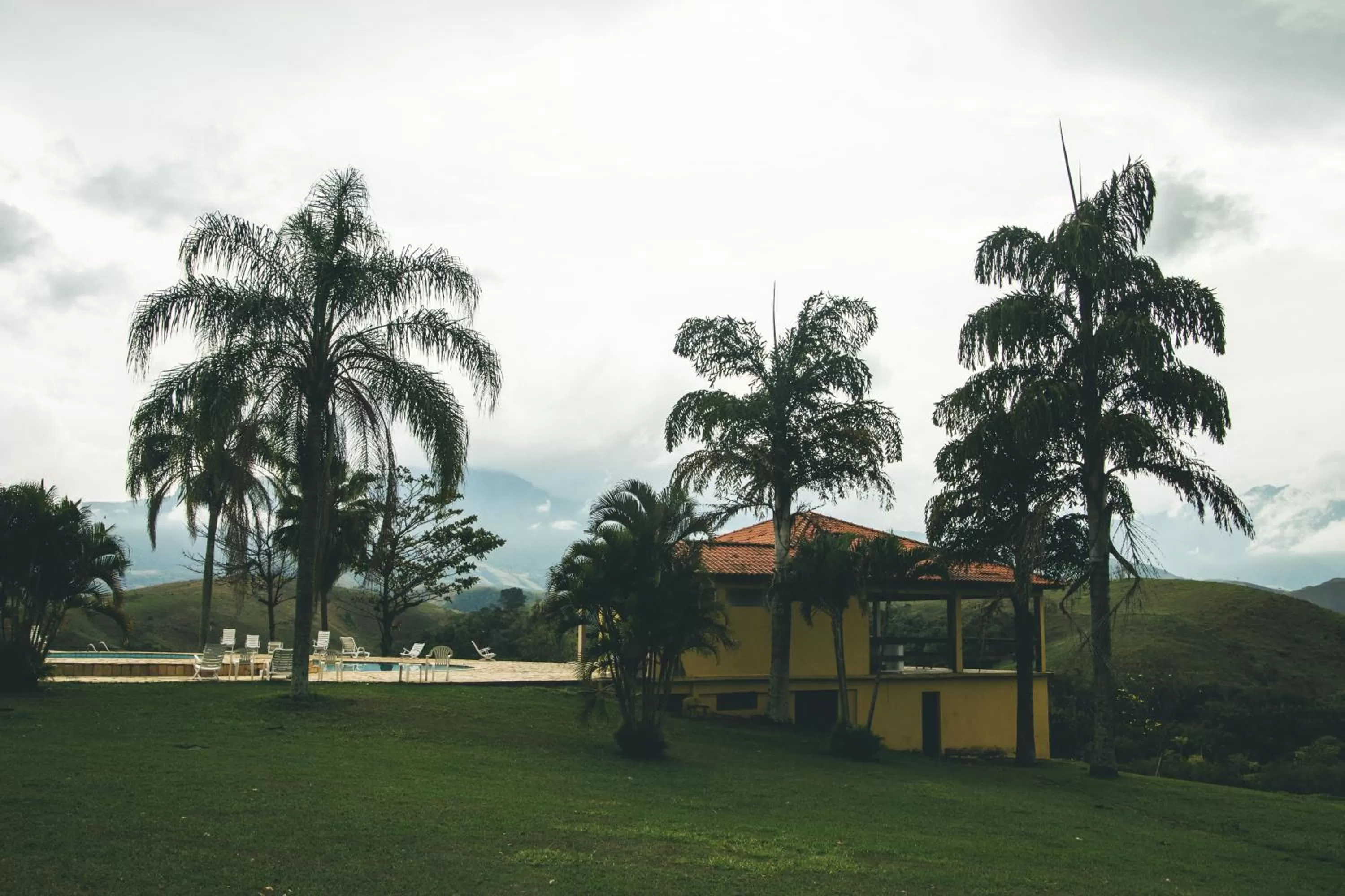 Swimming pool in Pousada Flor da Serra