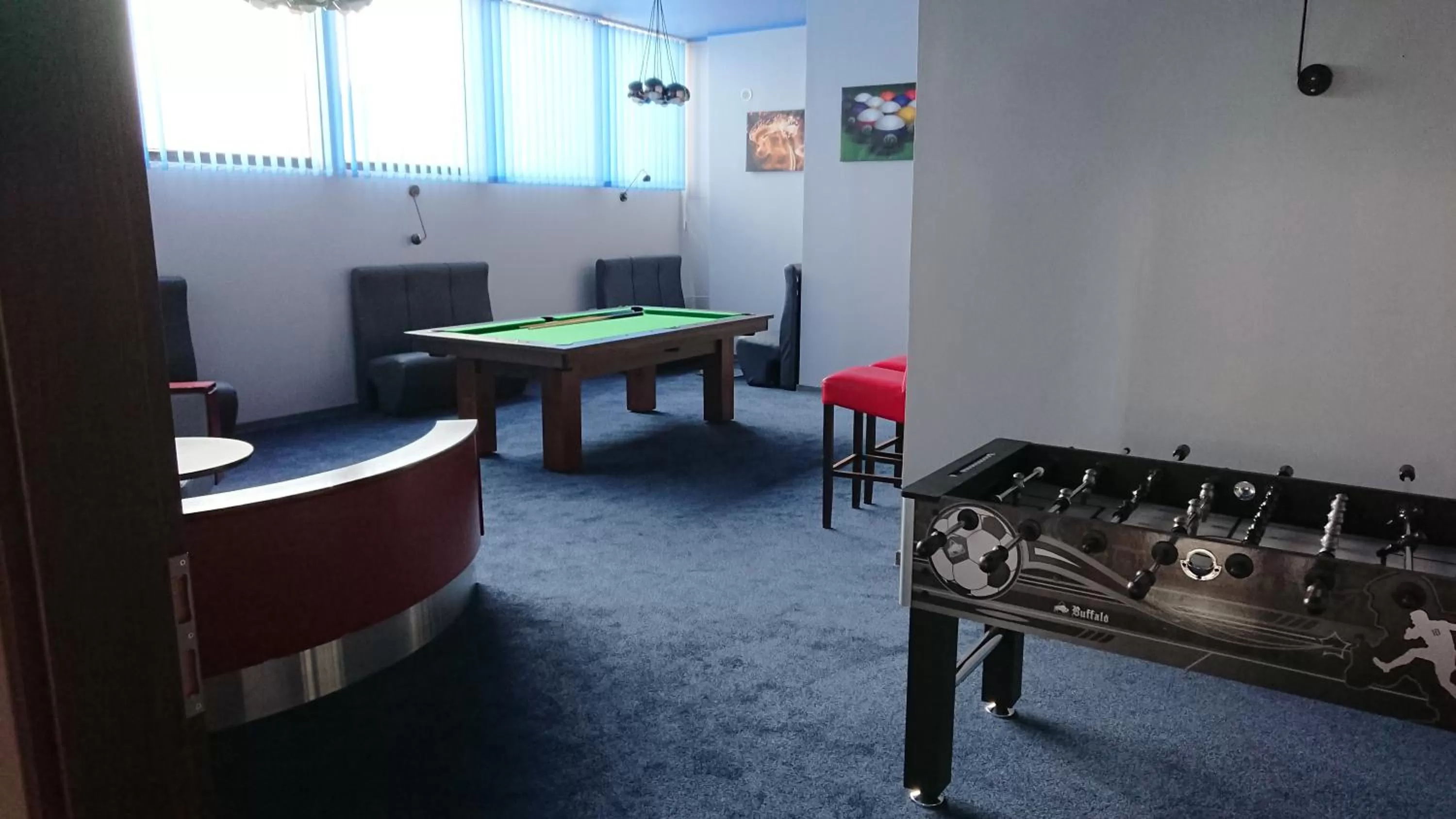 Billiard in Hotel Gromada Pila