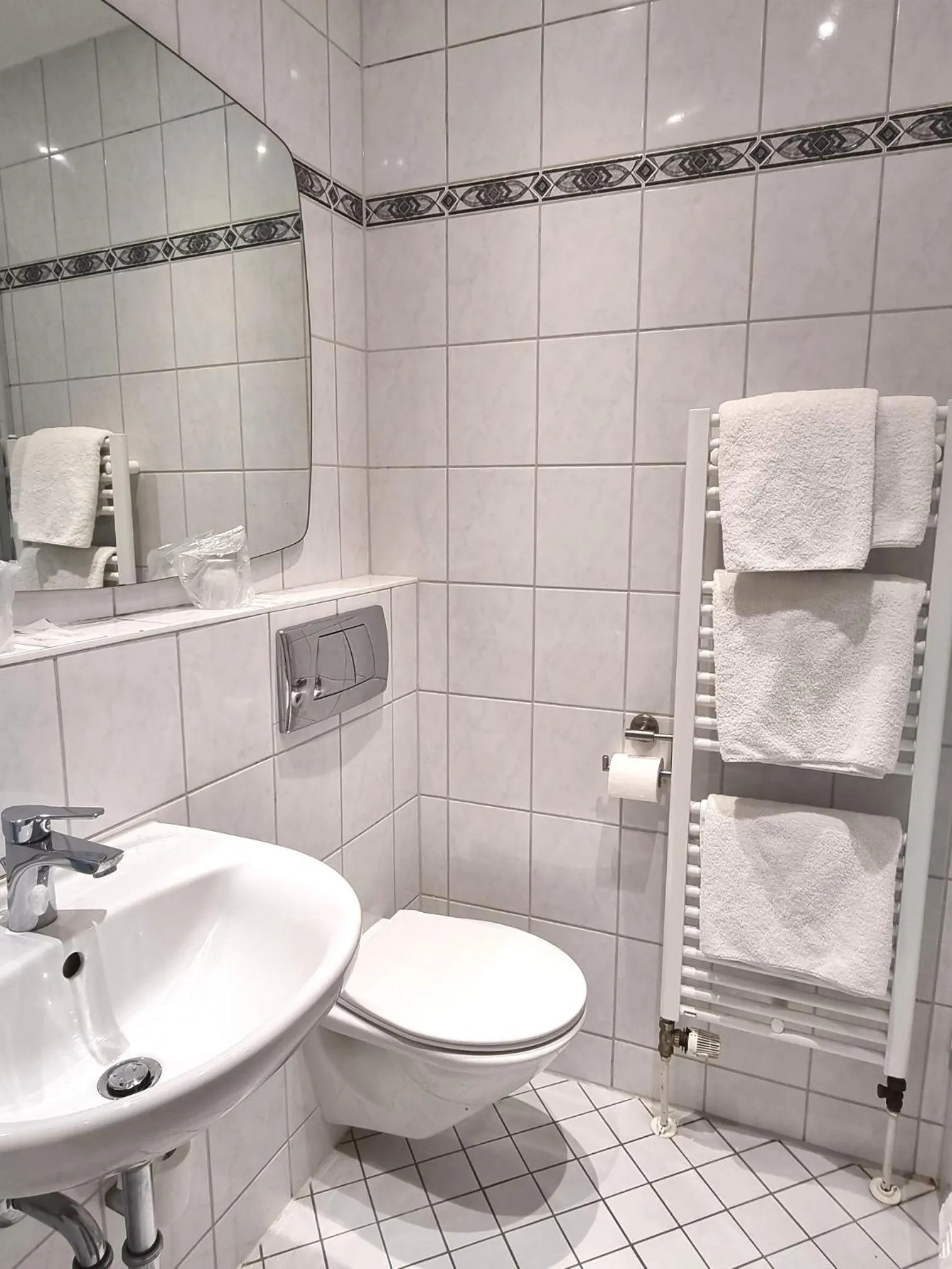 Bathroom in Adler Hotel Frankfurt