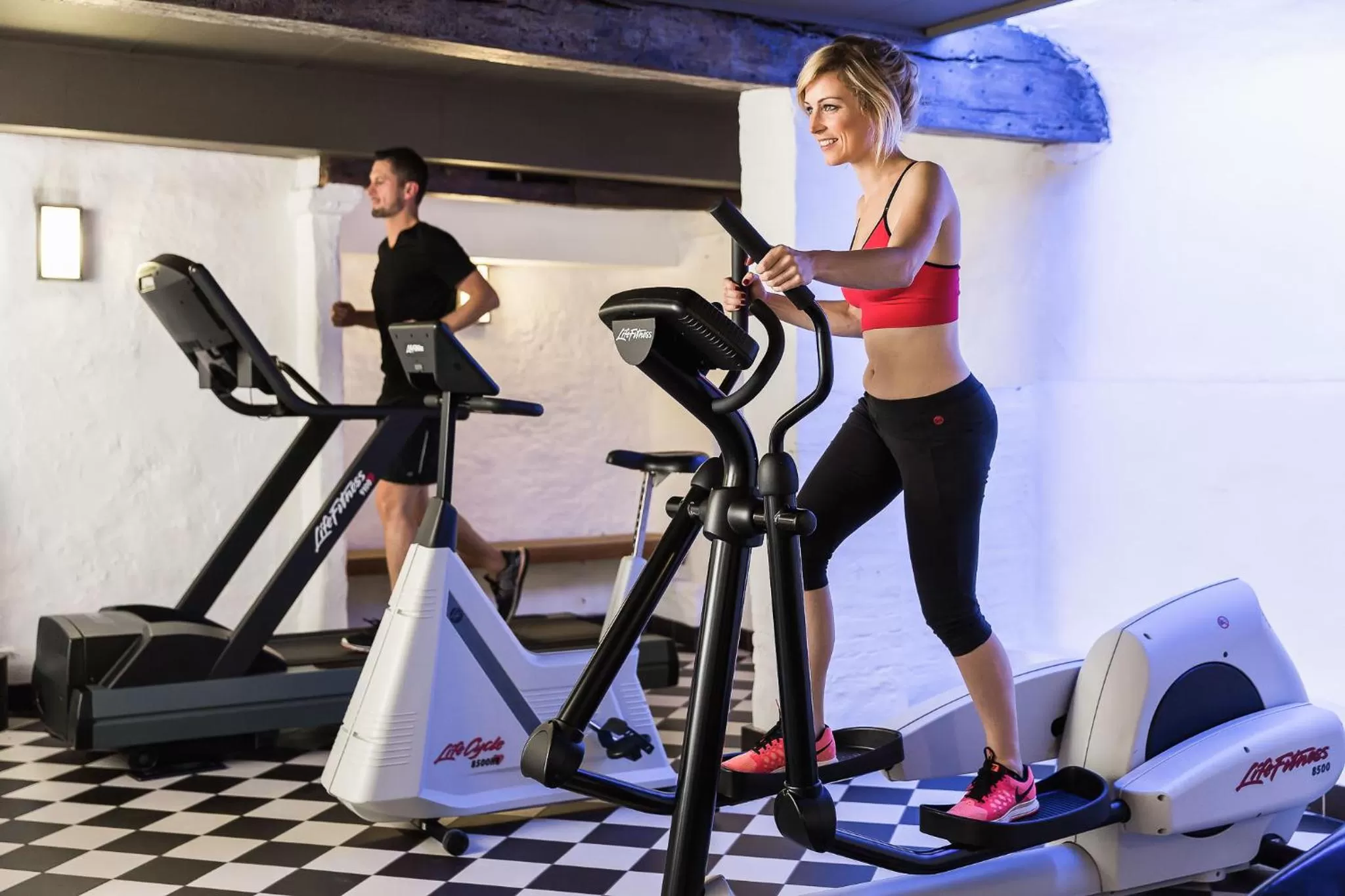 Fitness centre/facilities in Hotel Navarra Brugge