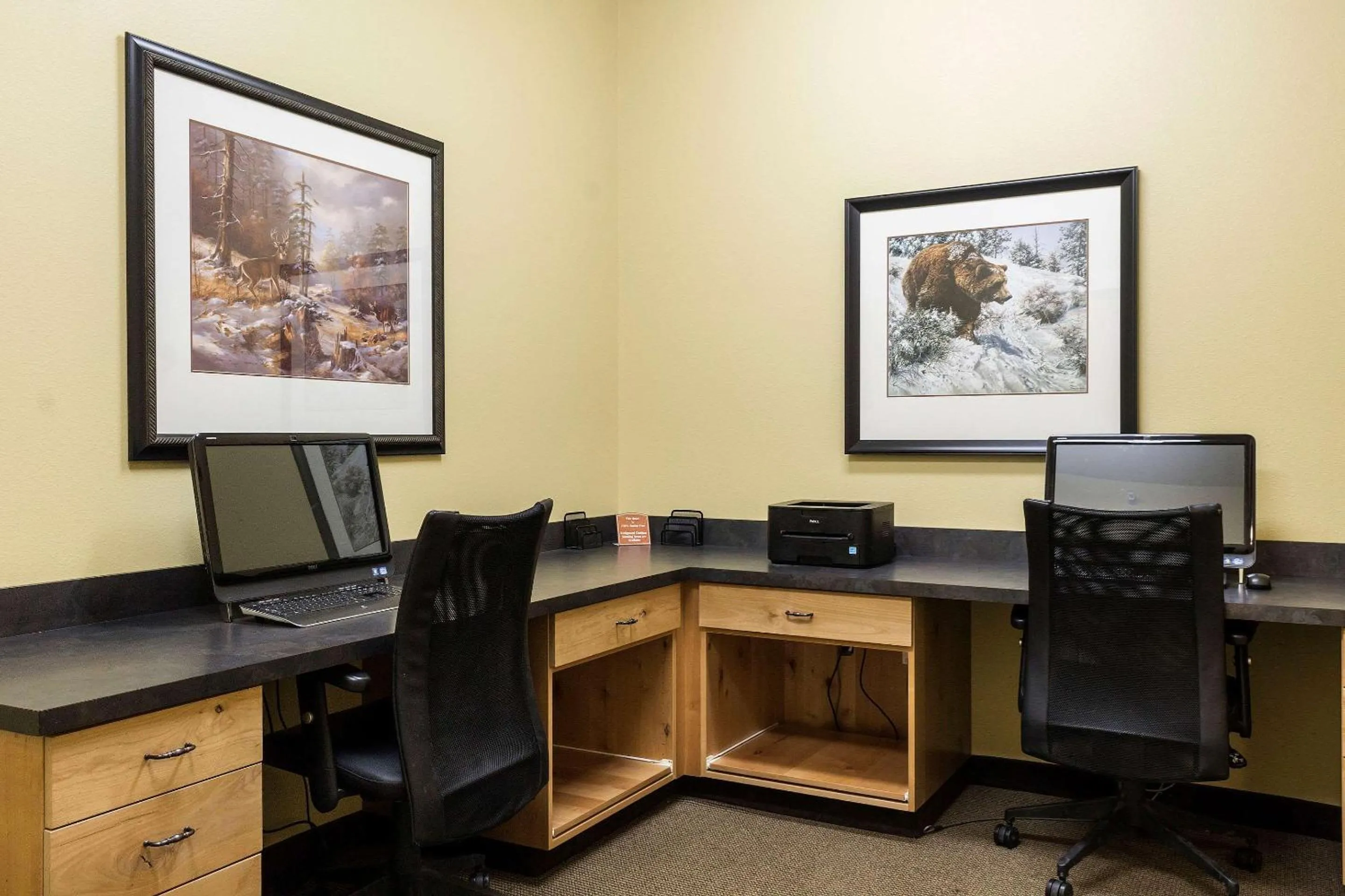 On site in MainStay Suites Williston