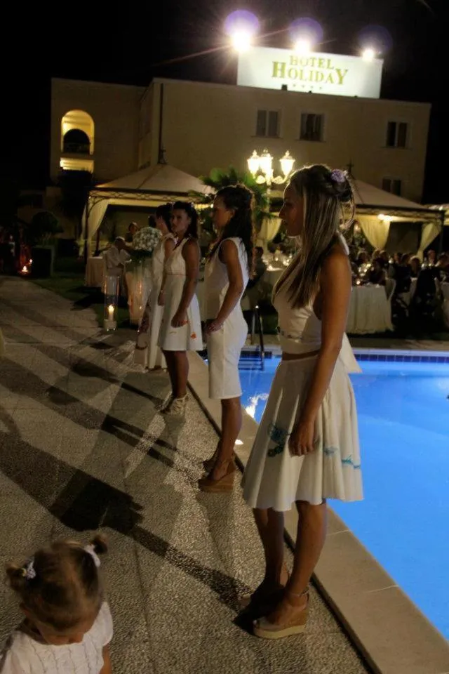 group of guests in Hotel Holiday Sul Lago