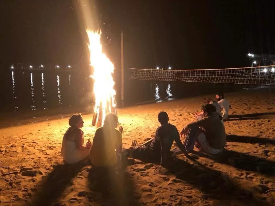 People in Pangulatan Beach Resort