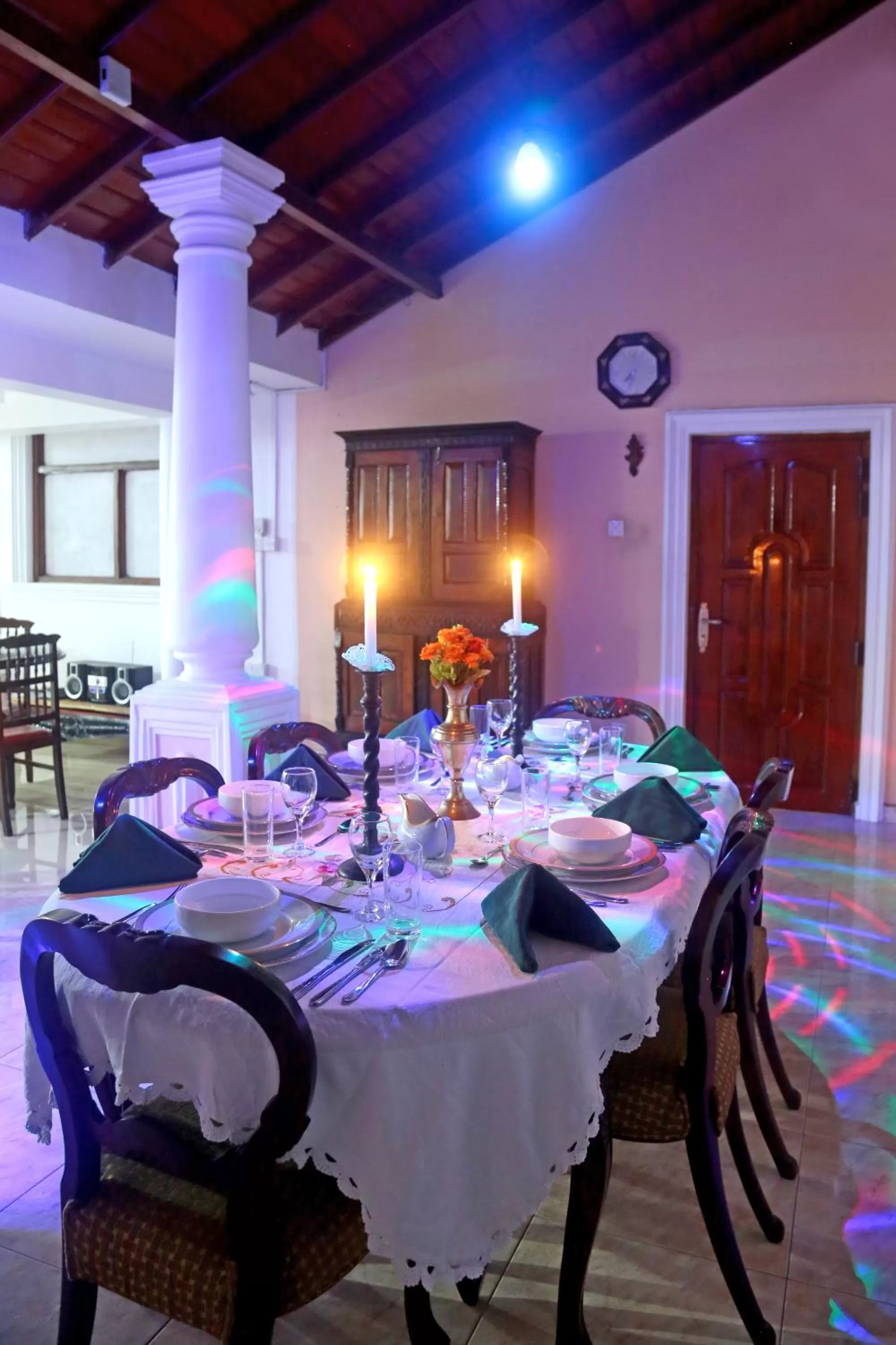 Dining area in Villa Ceylon