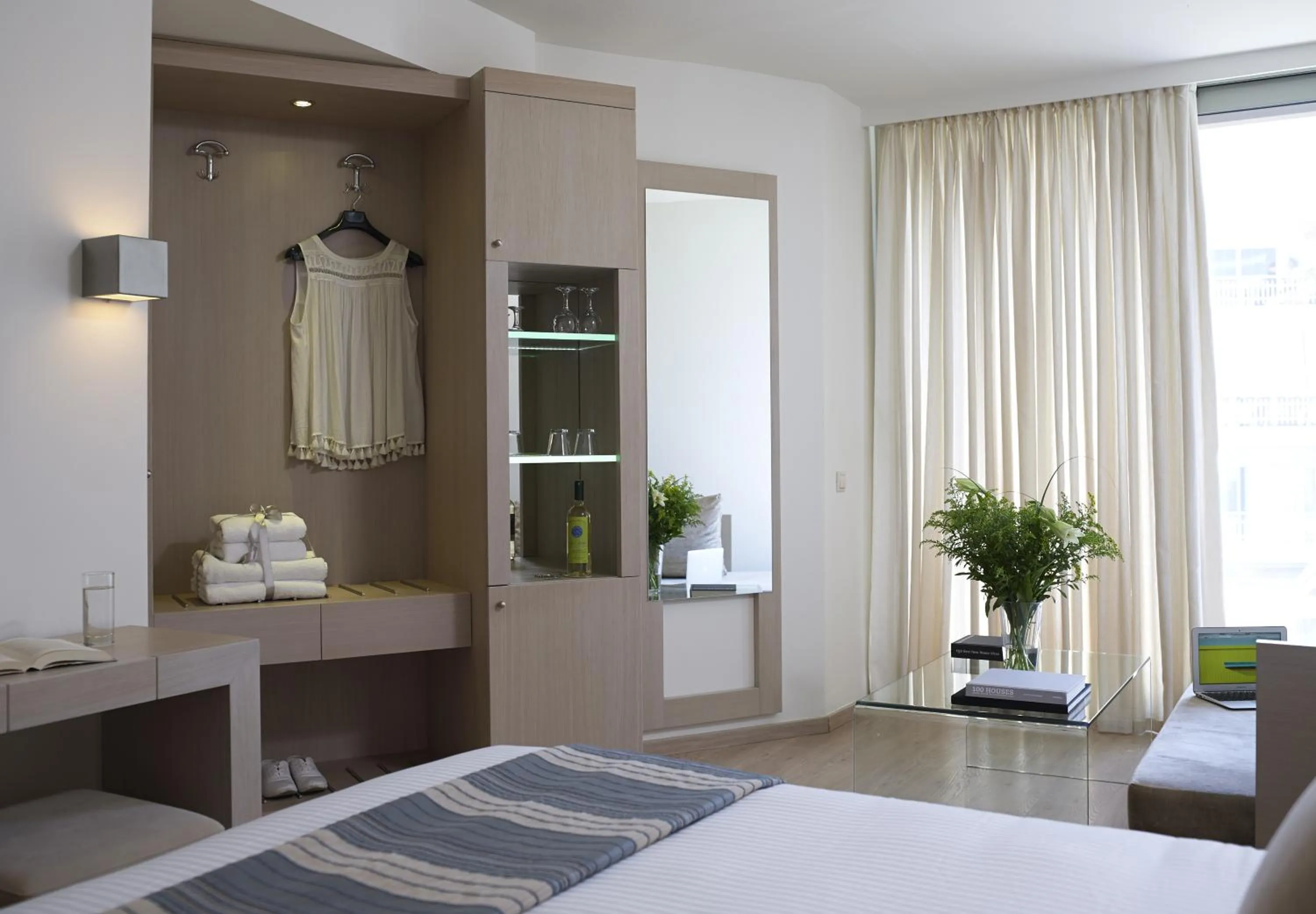 Decorative detail, Bed in Kriti Beach Hotel