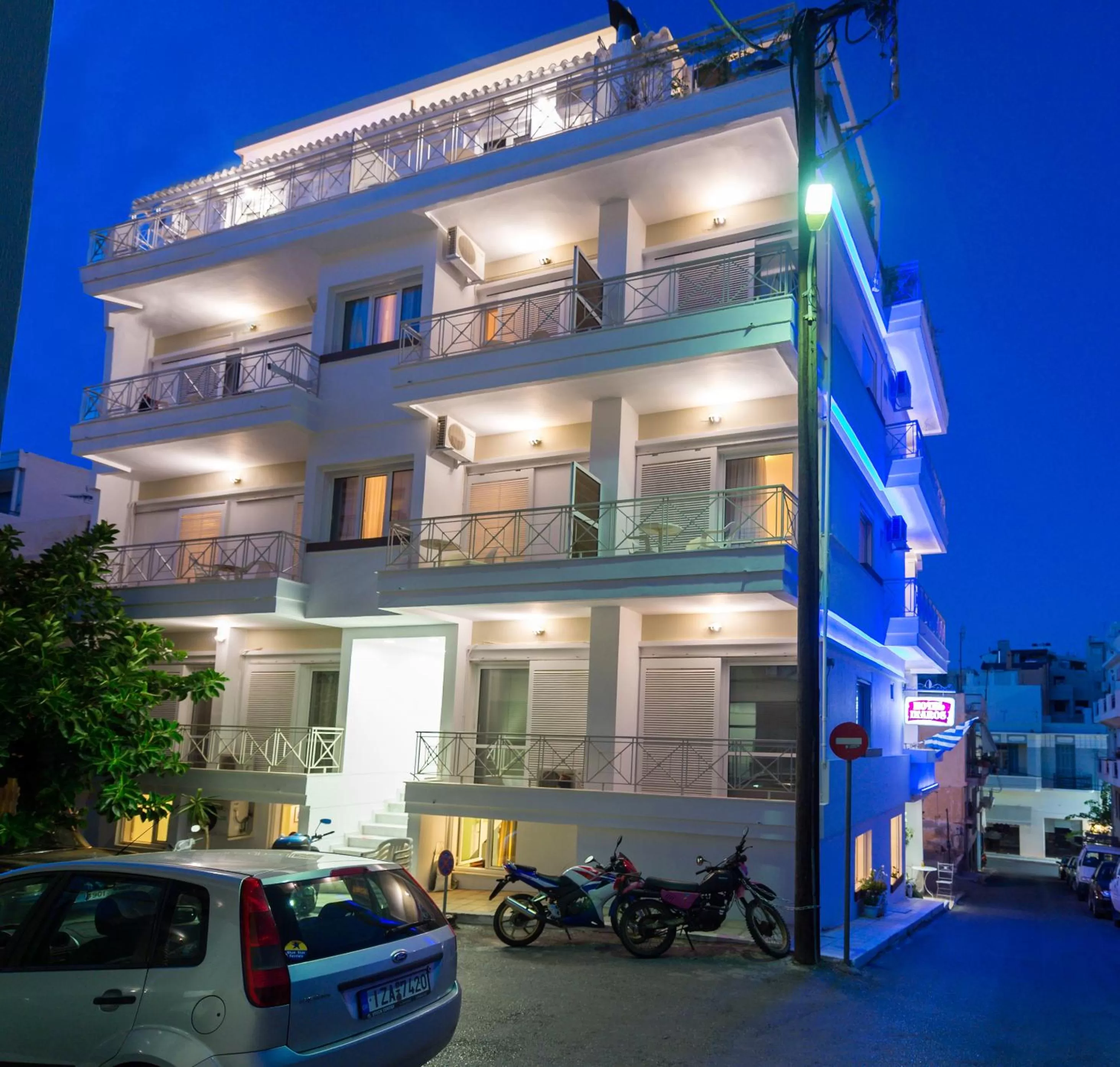 Property building in Ikaros Art Hotel