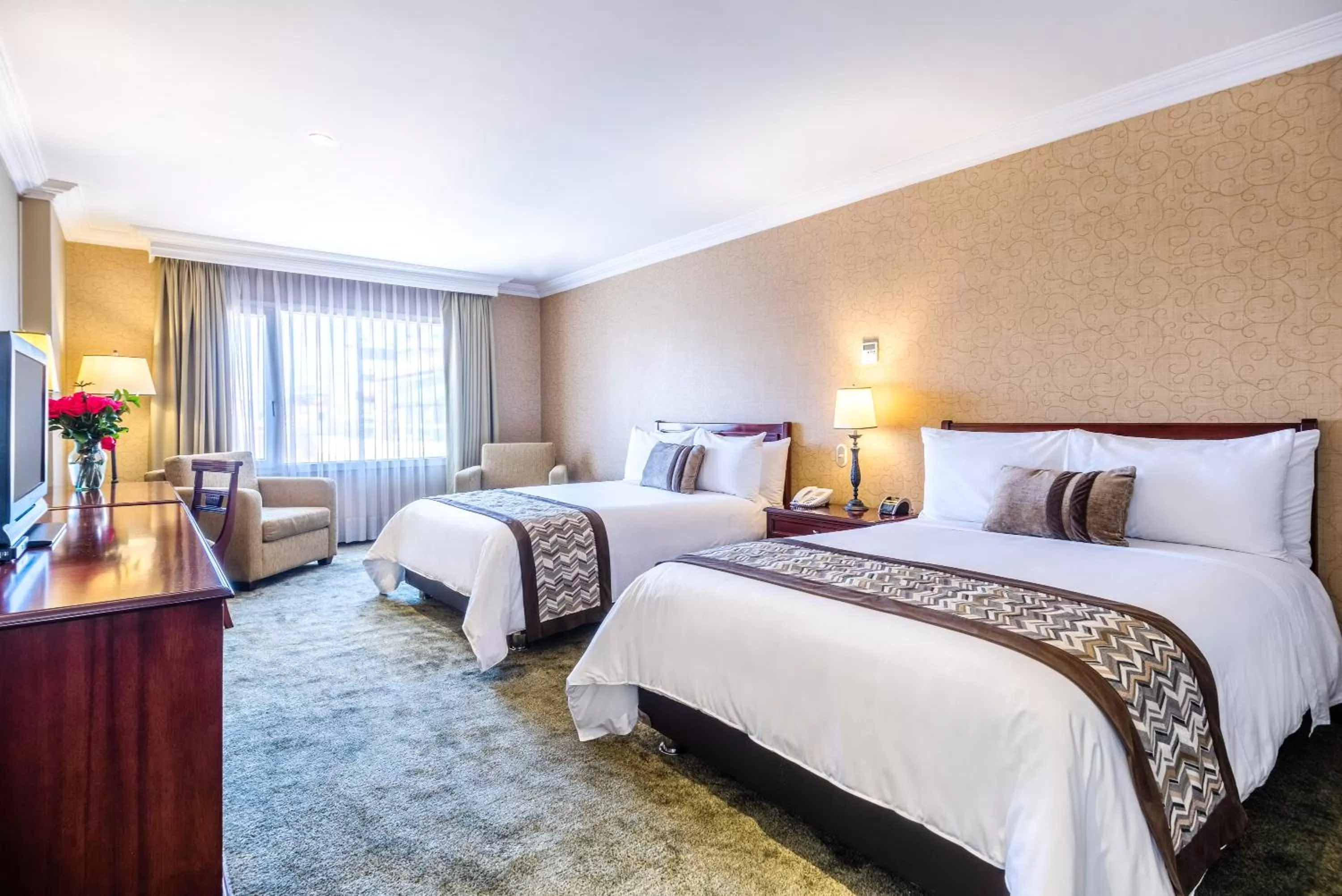 Bed in Apartamentos Dann