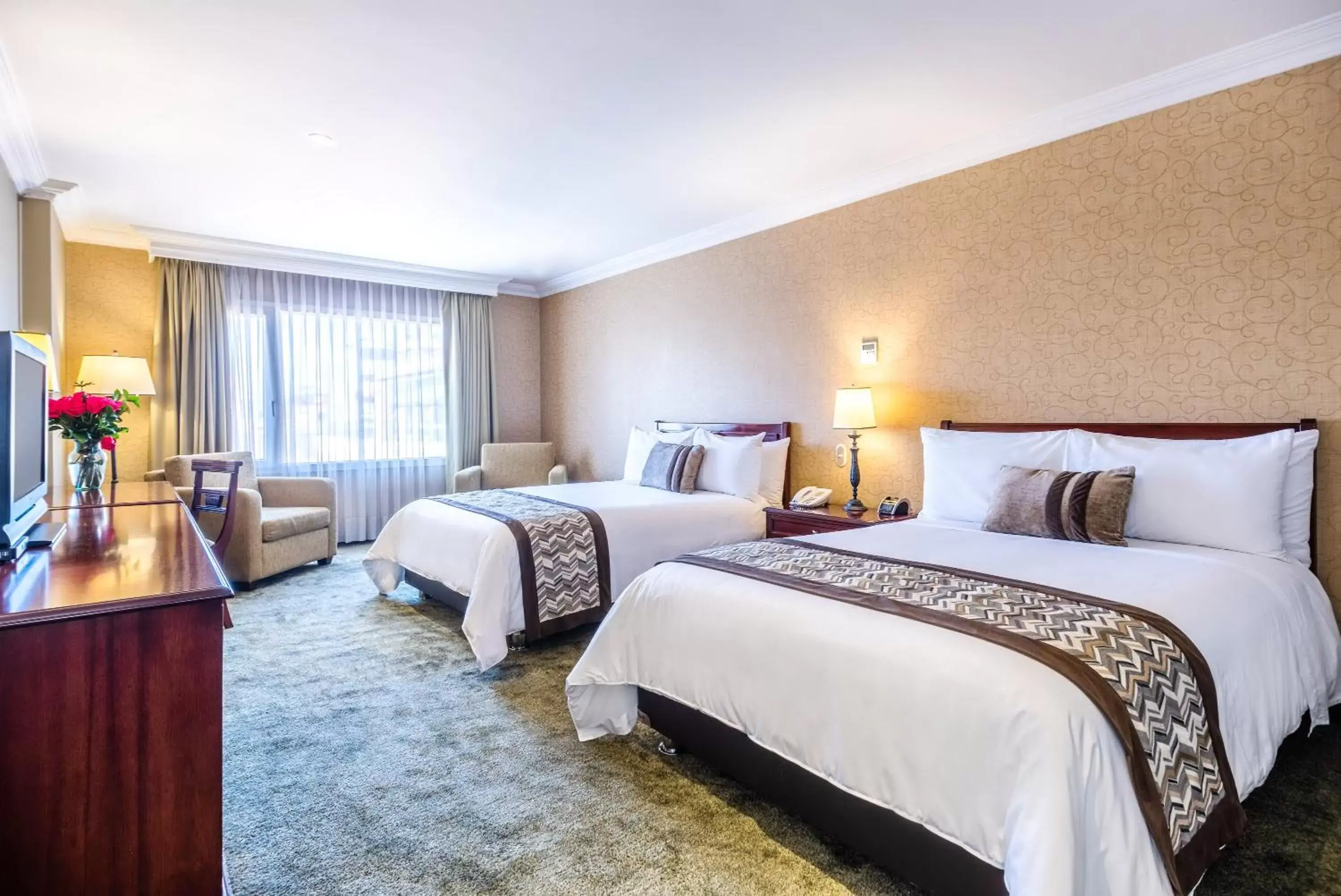 Standard Double Room with Two Double Beds in Apartamentos Dann Standard Double Room with Two Double Beds in Apartamentos Dann