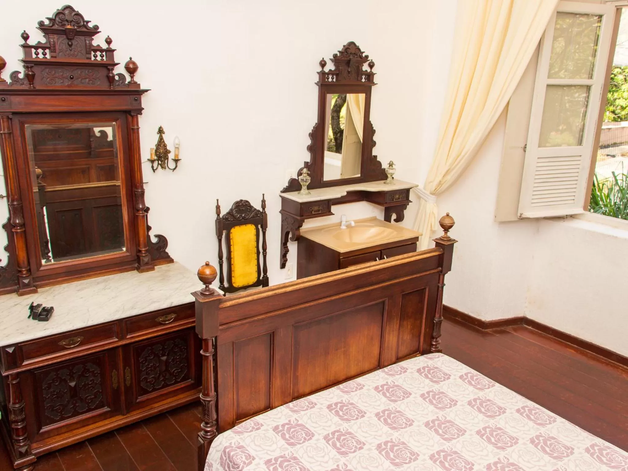 Bed in Hotel Caldas da Imperatriz